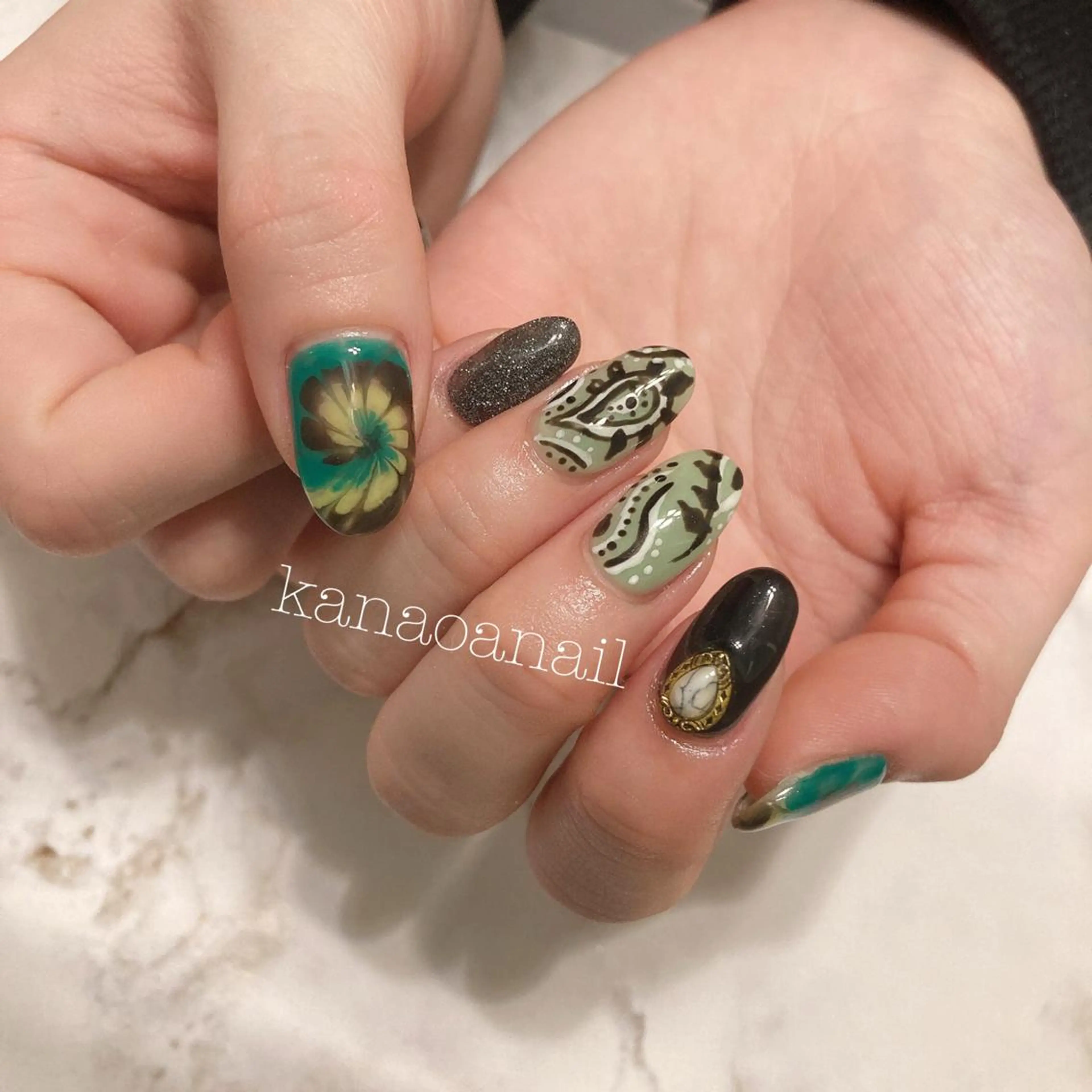 ネイル kanaoa nailのネイルデザイン