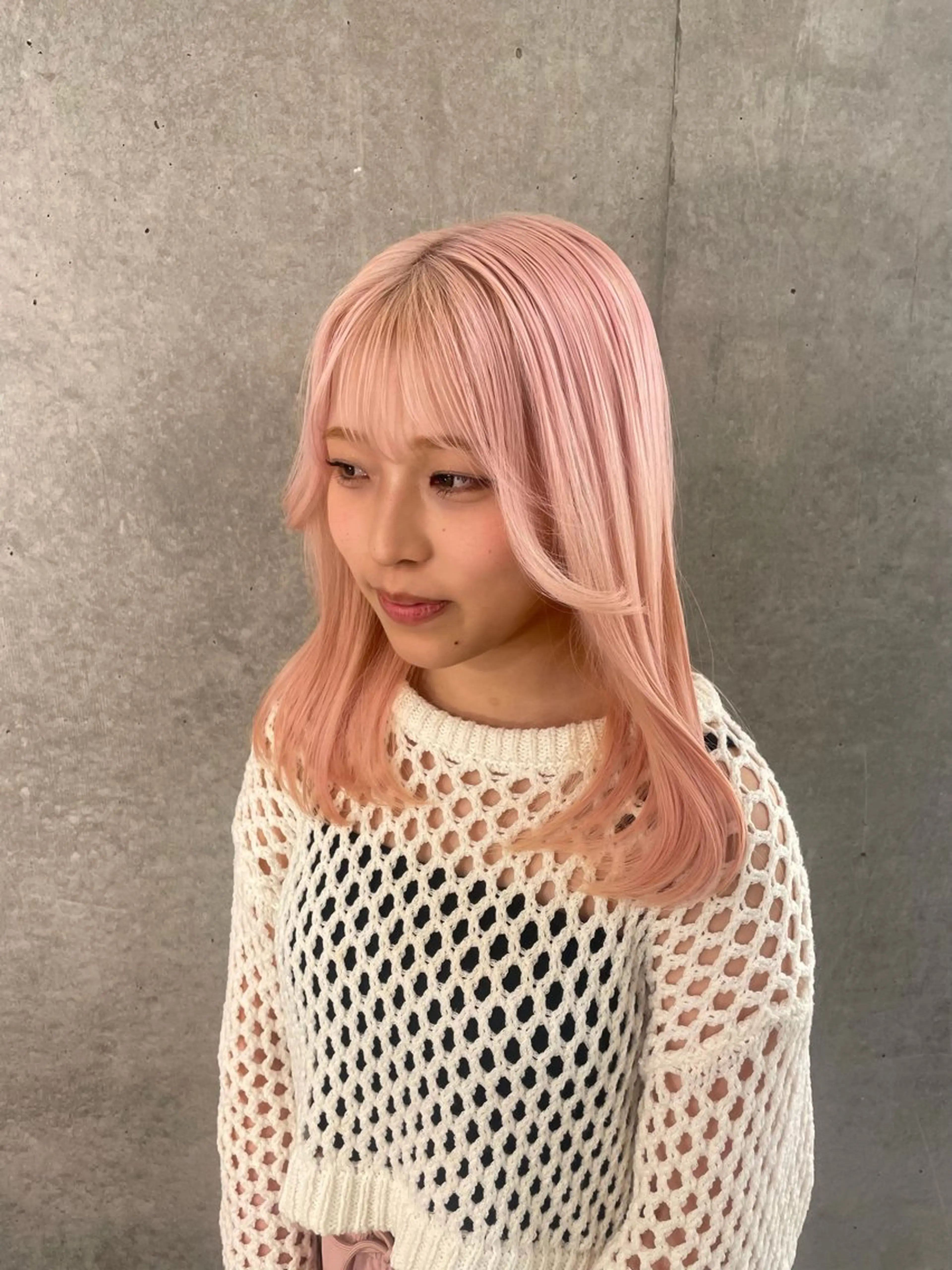 セミロング LINDO TOKYO 梅田店所属・梅田美容師 nao🐈‍⬛のヘアスタイル