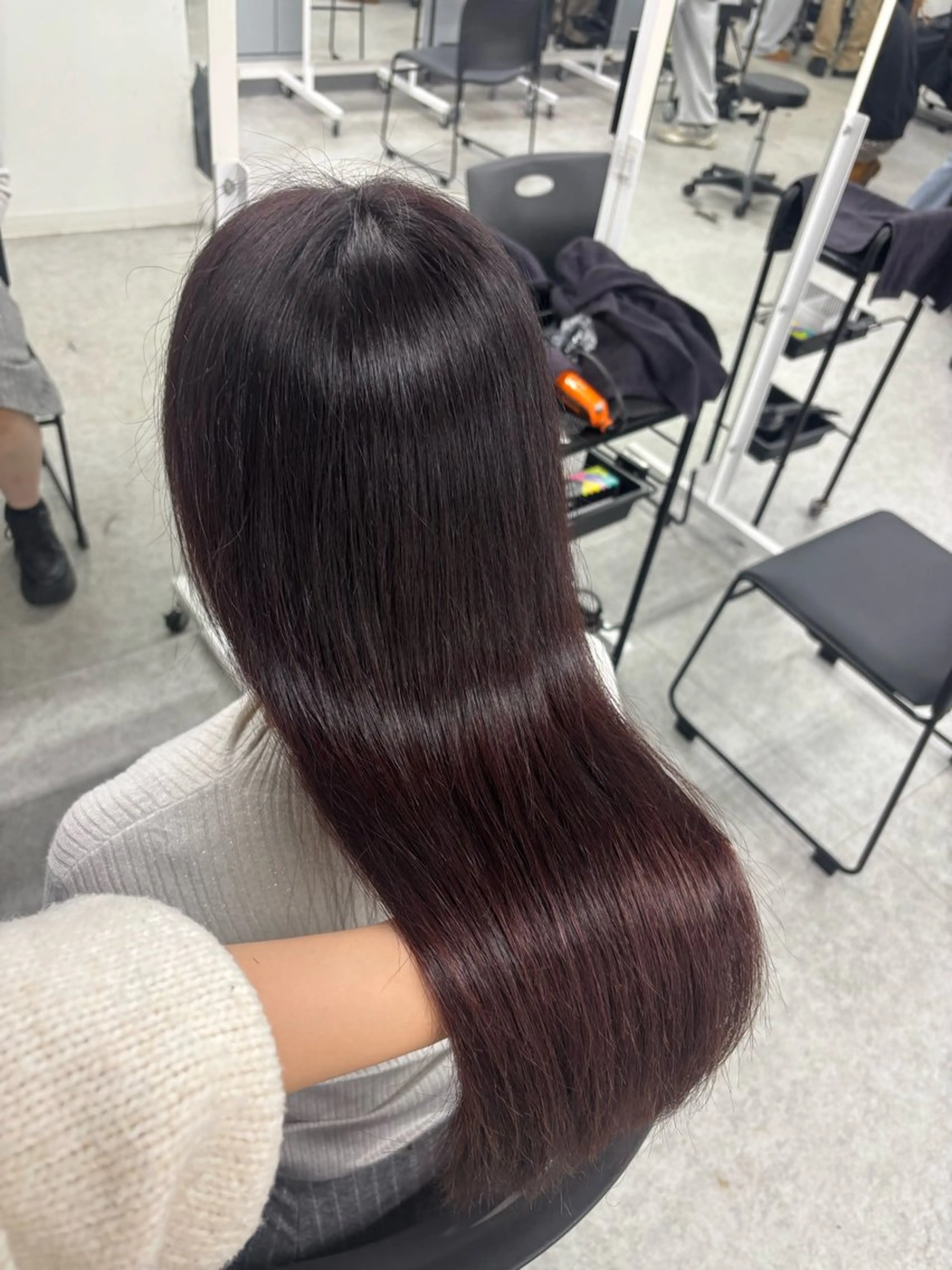 ロング カラー 韓国トレンドヘア🤍 Chima🤍のヘアスタイル