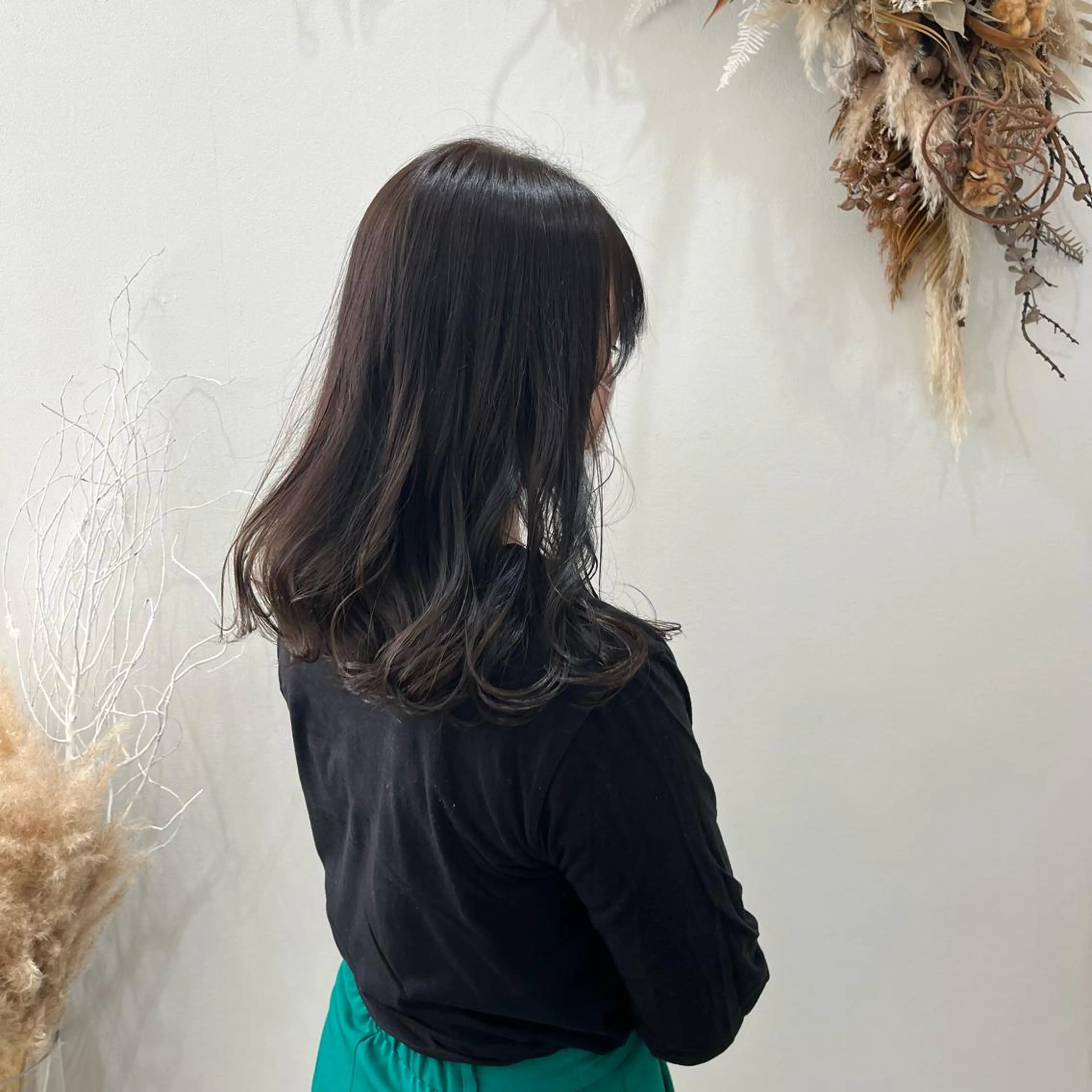 ロング 松本 玲菜のヘアスタイル