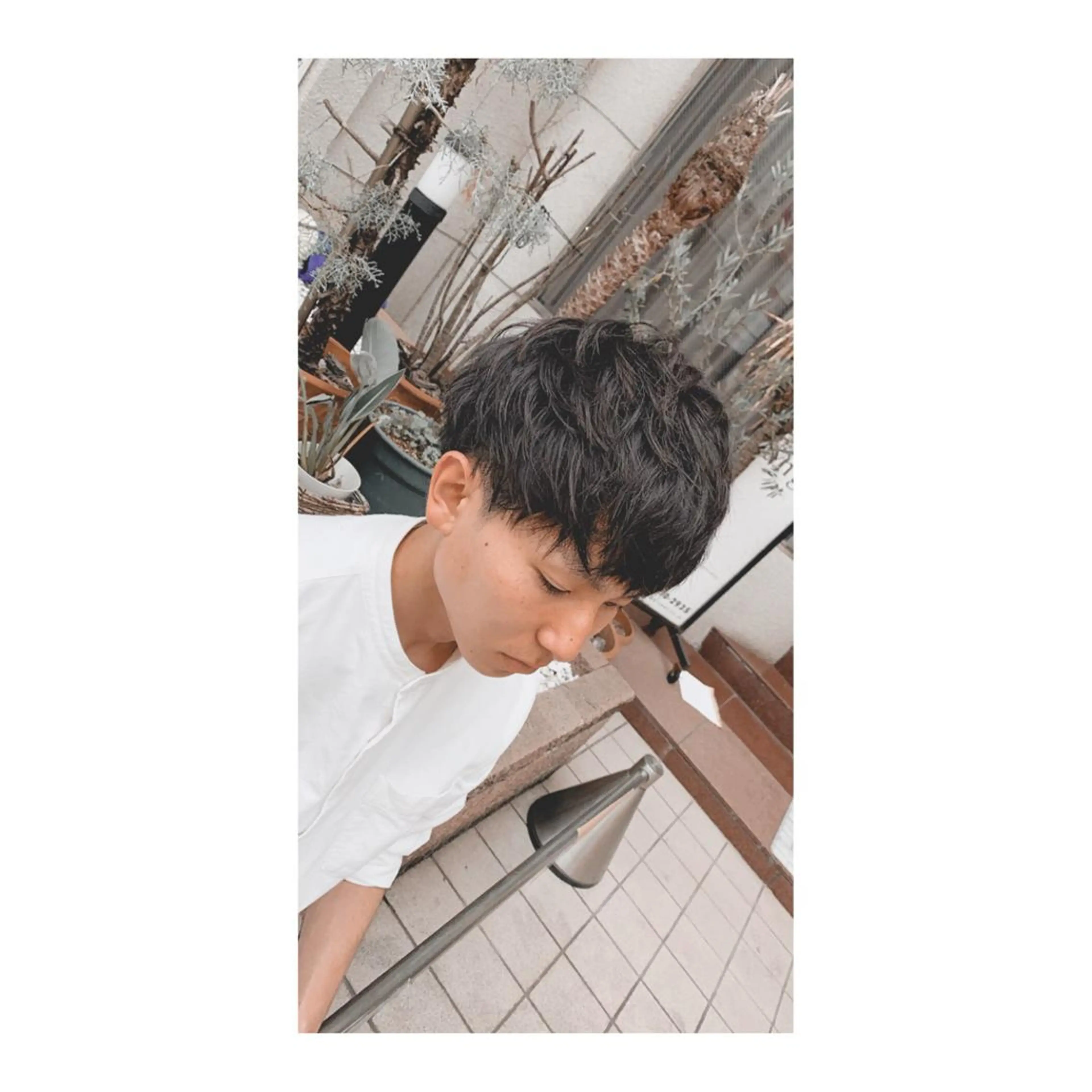 ショート ヘアアレンジ メンズ ange☞ soutaのヘアスタイル