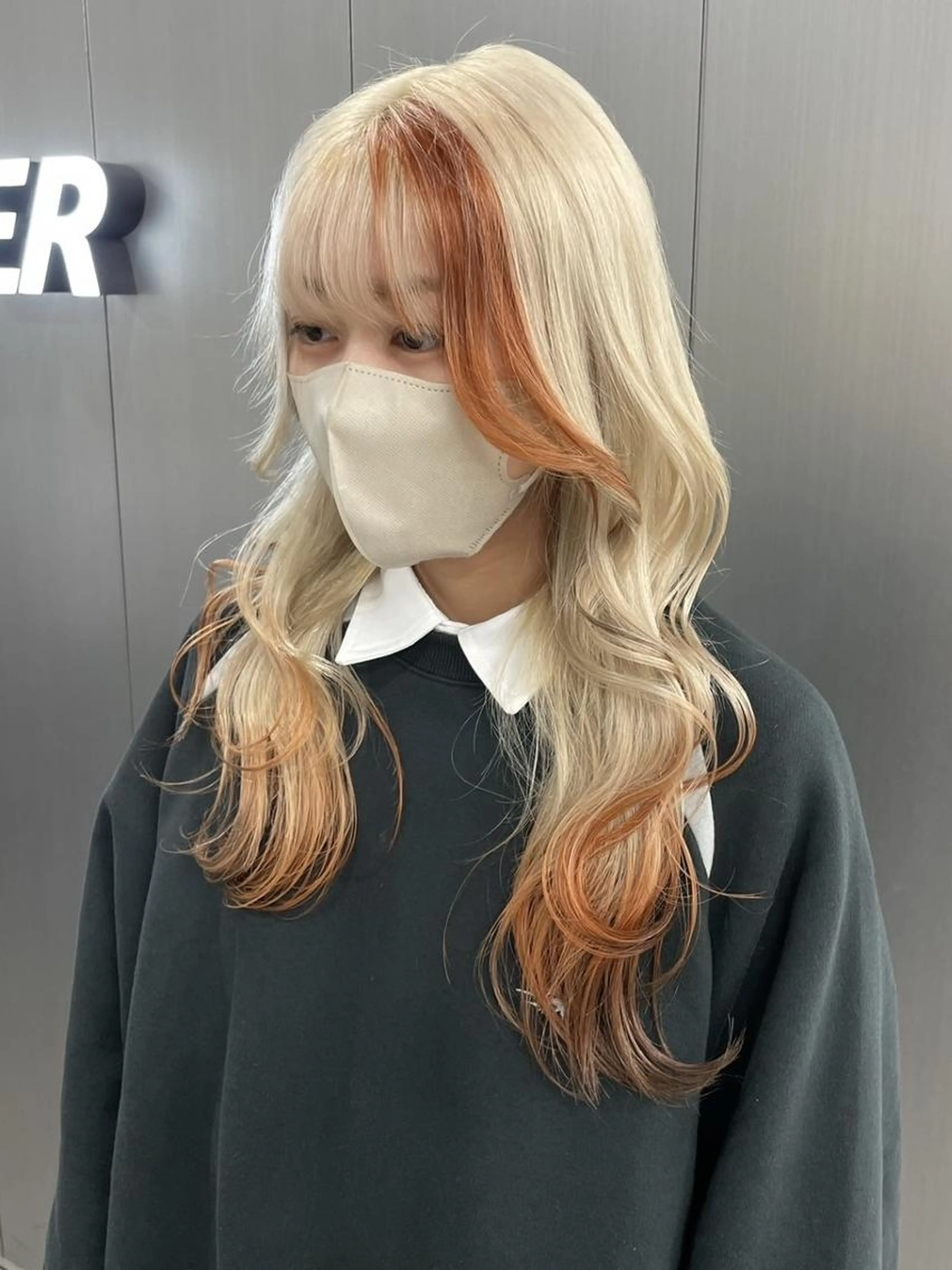 ［🧁期間限定🧁］メンテナンスカット(前髪も🆗)＋イヤリング/インナーカラー🐇♡＋トリートメントの写真