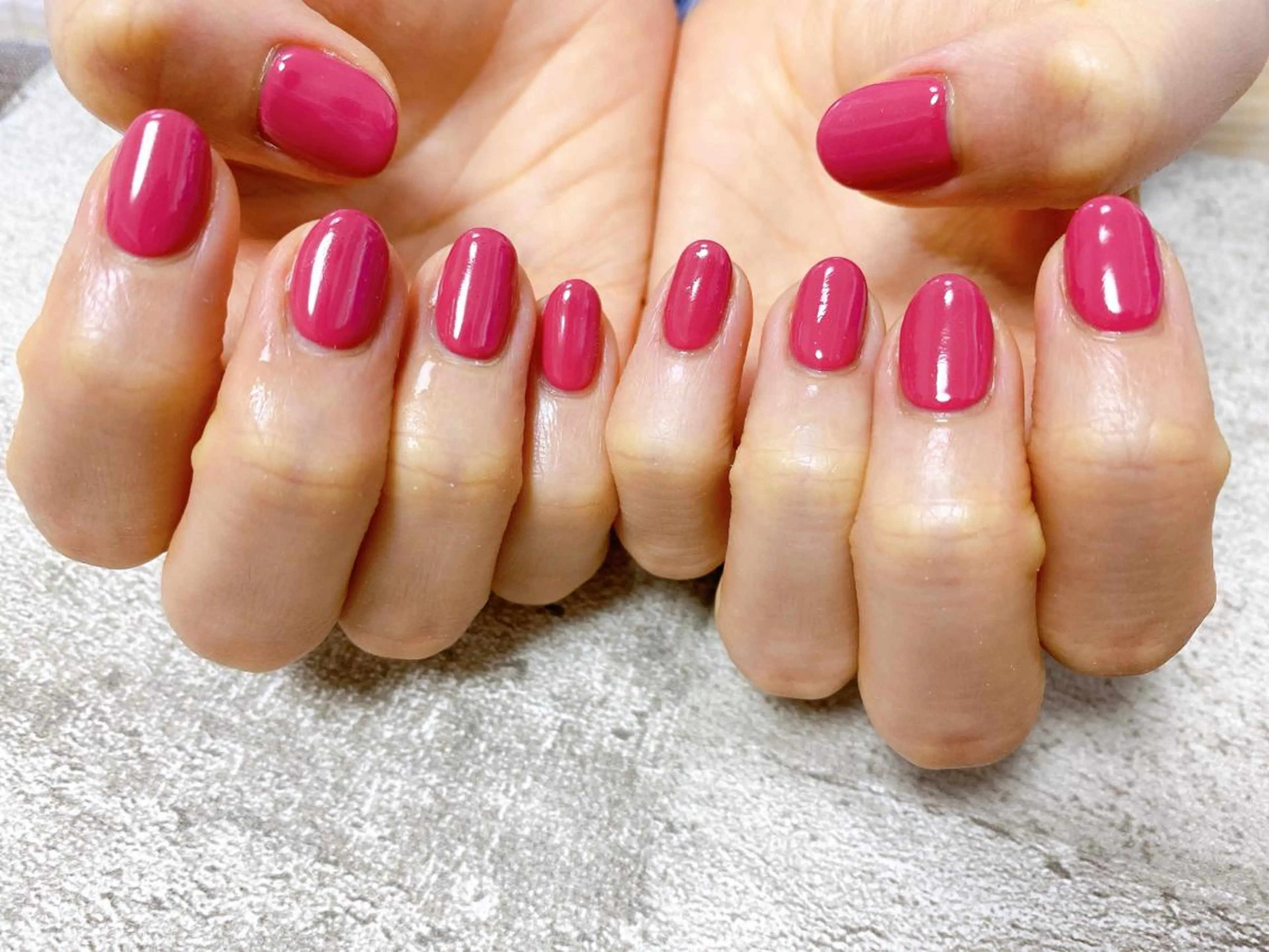 ネイル ピンク ハンドネイル Mogu nail 二子玉川のネイルデザイン