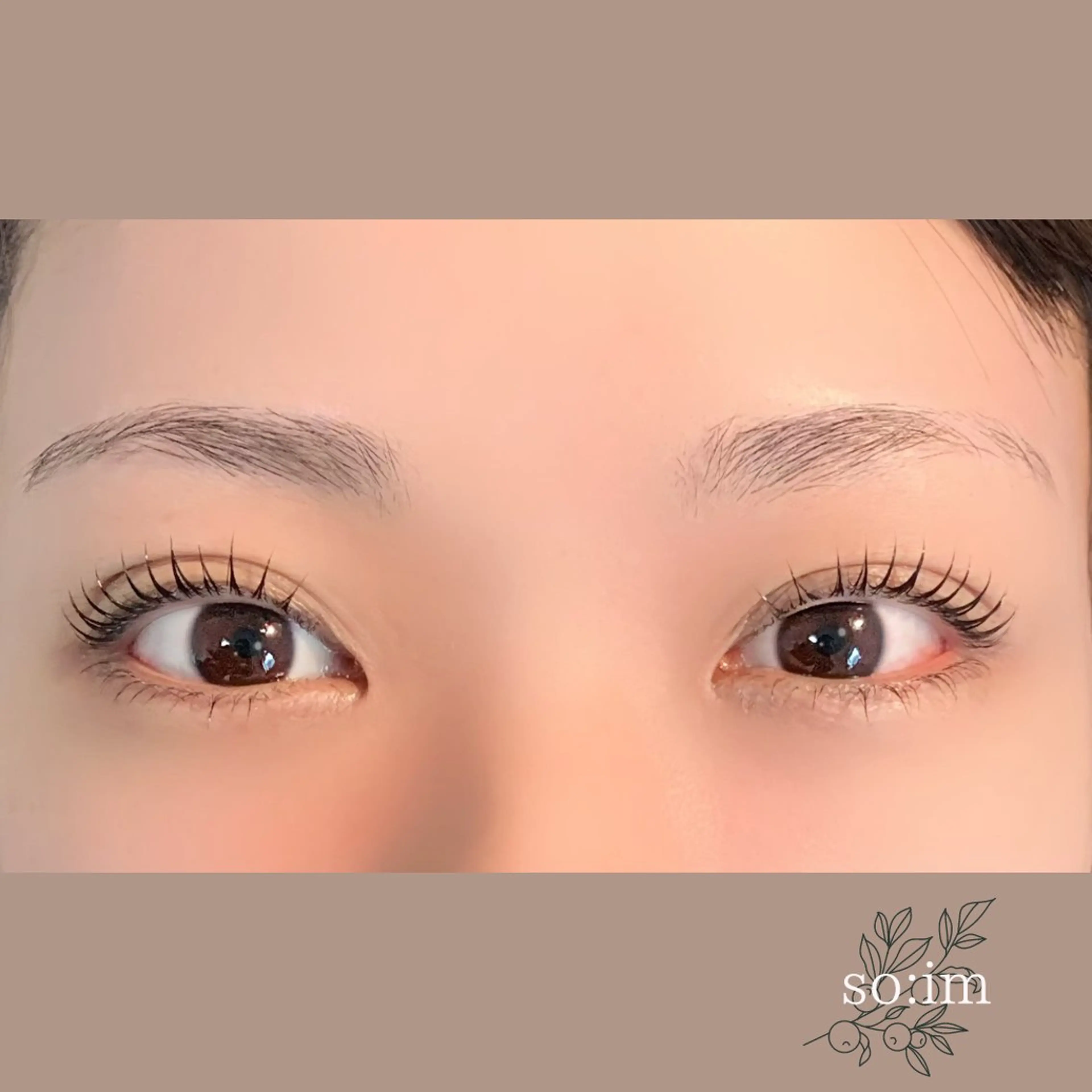 マツエク・マツパ まつげパーマ so:im所属・so:im sonの眉毛・アイブロウイメージ