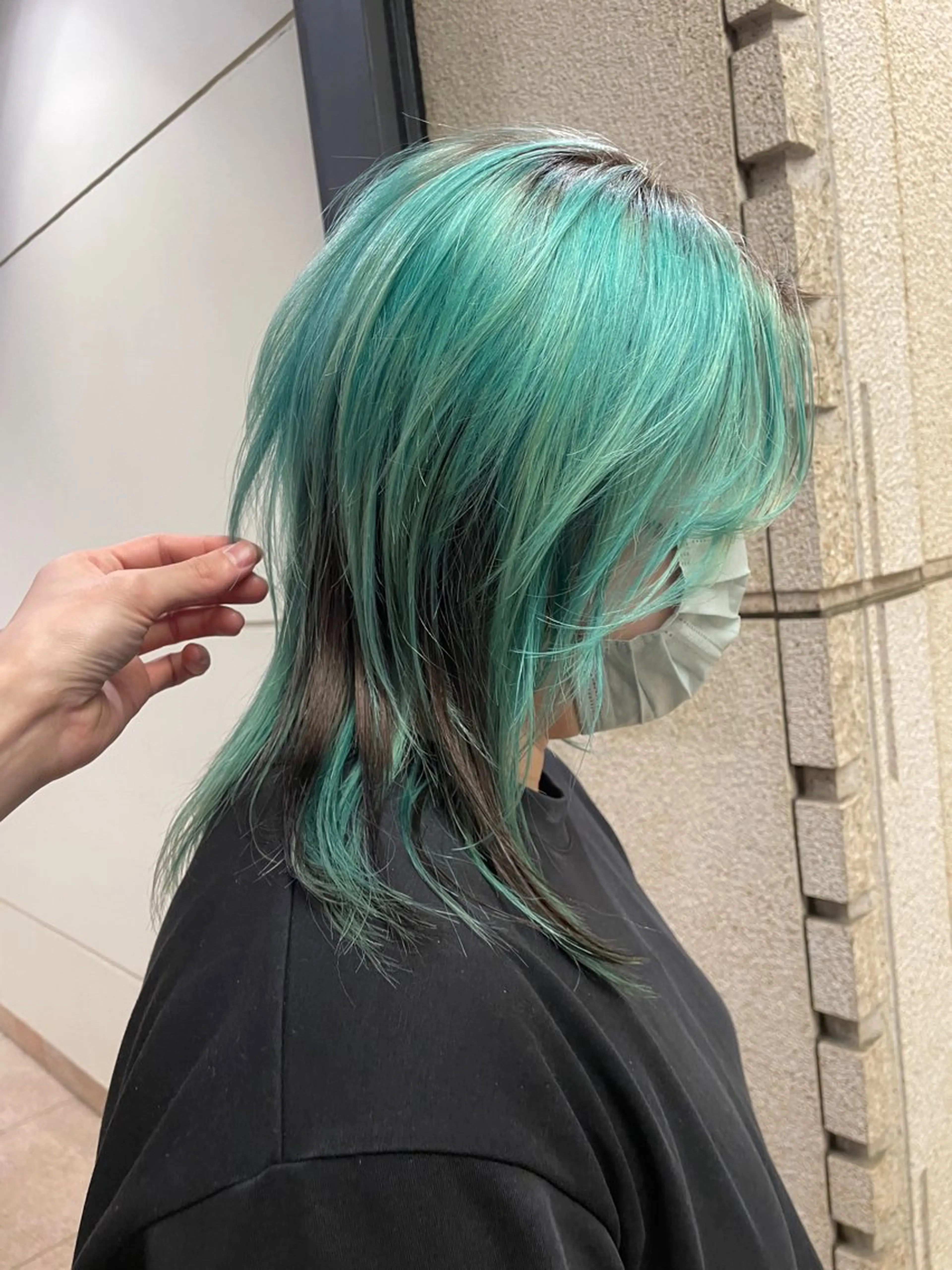 カラー vetica所属・フジヤ サイタのヘアスタイル