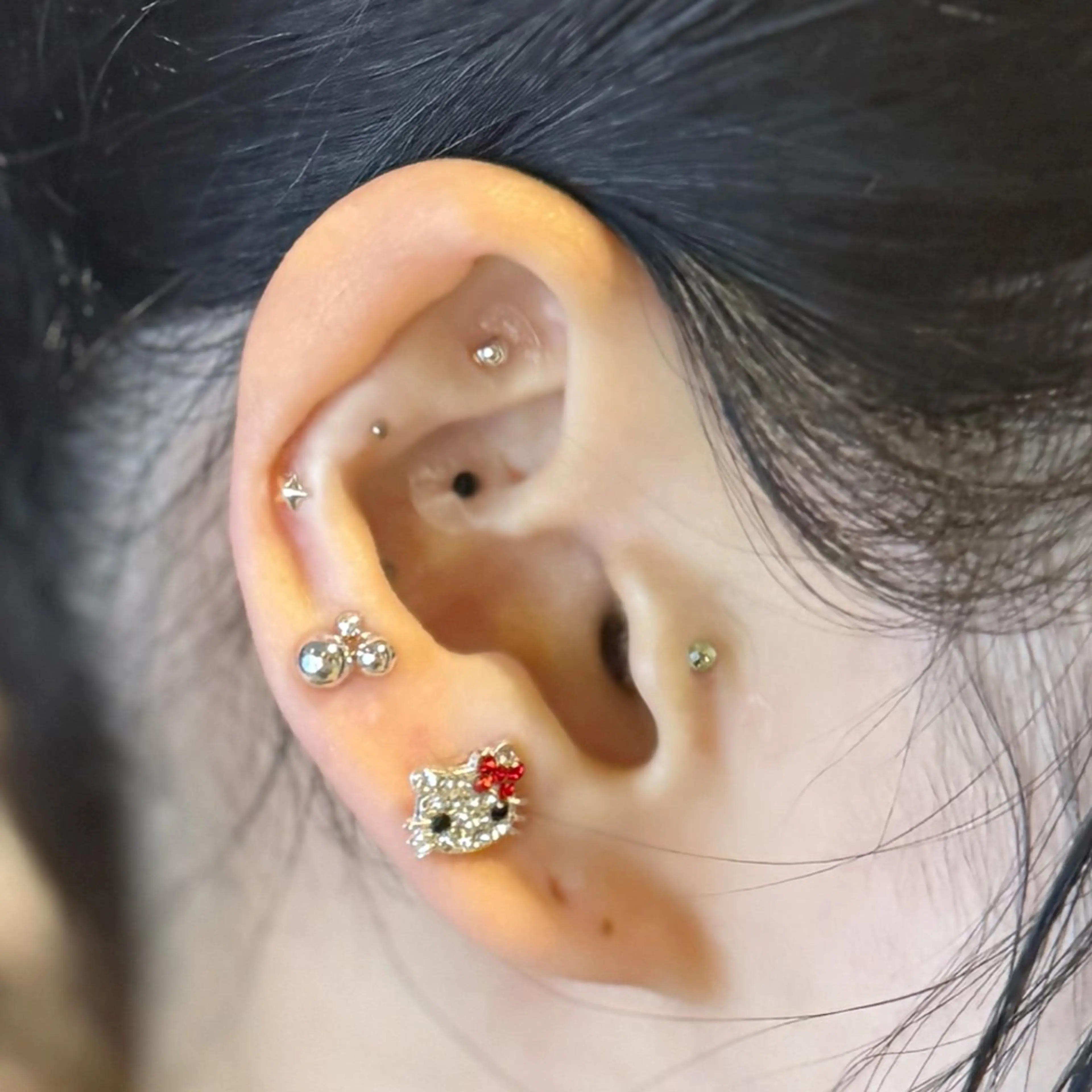 ミディアム カラー 🌜韓国/艶髪/縮毛 /kokoro🌛のヘアスタイル