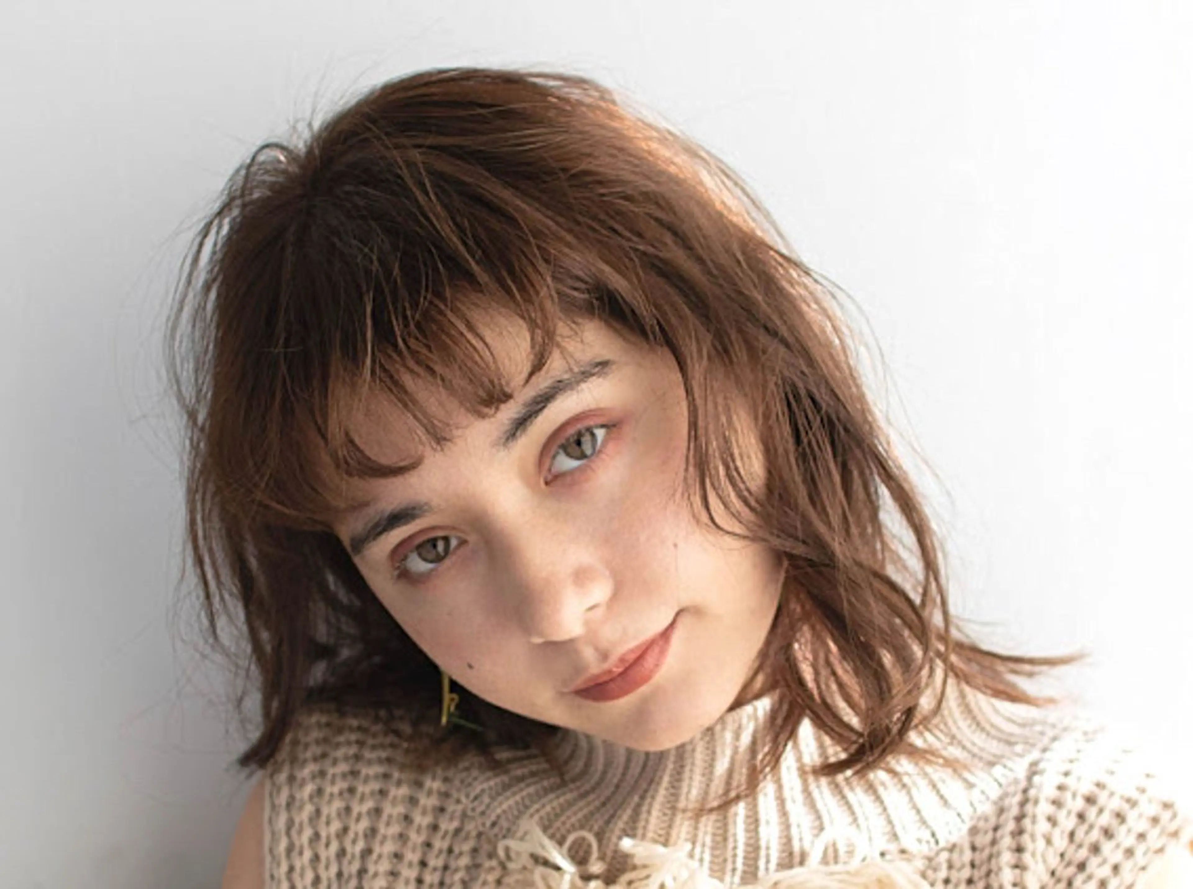 ミディアム 韓国レイヤー×髪質 改善 haru🎀のヘアスタイル