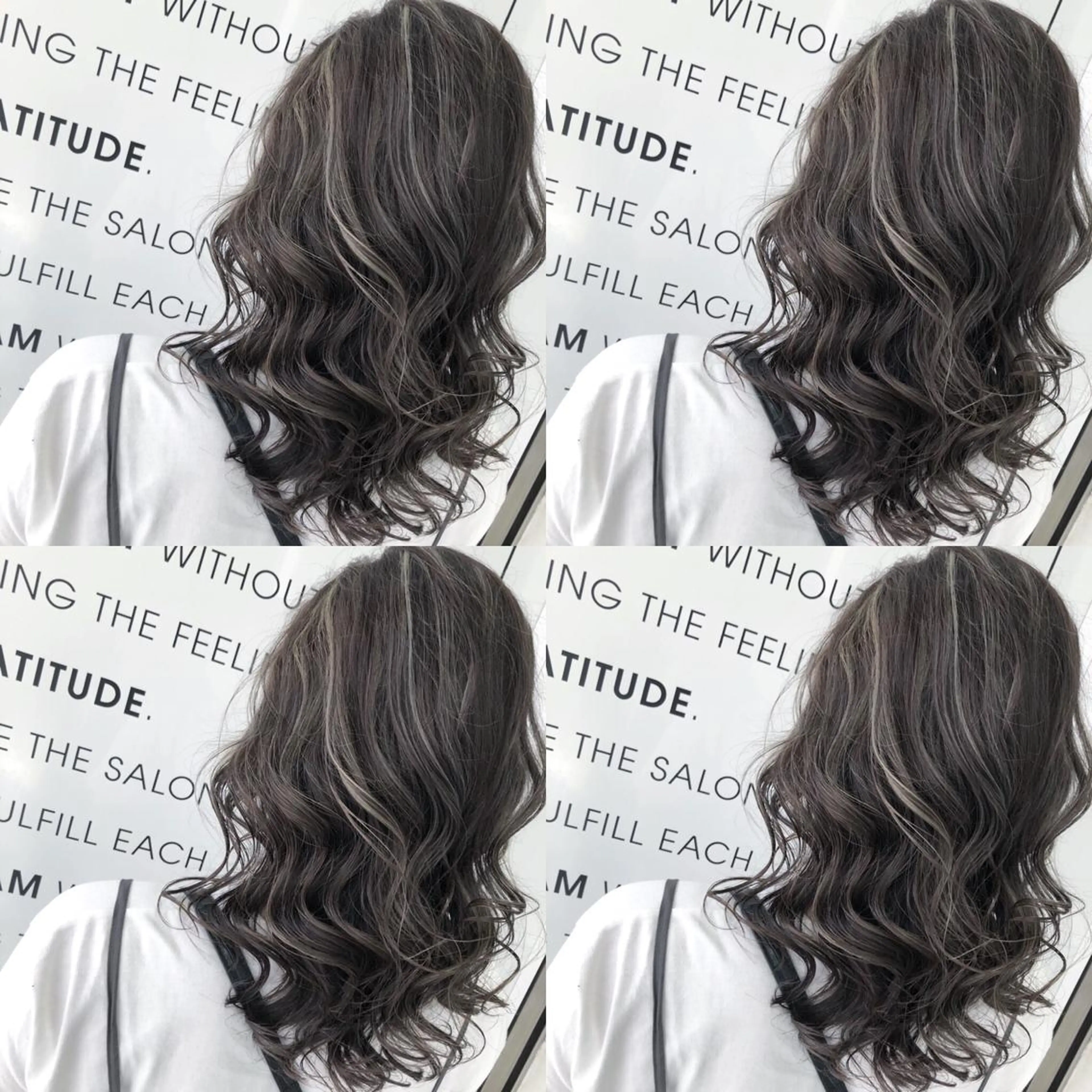 セミロング カラー 脱白髪染め専門店HAKUA PLUS白髪ぼかし町田2号店所属・脱白髪染め 大月竜斗のヘアスタイル