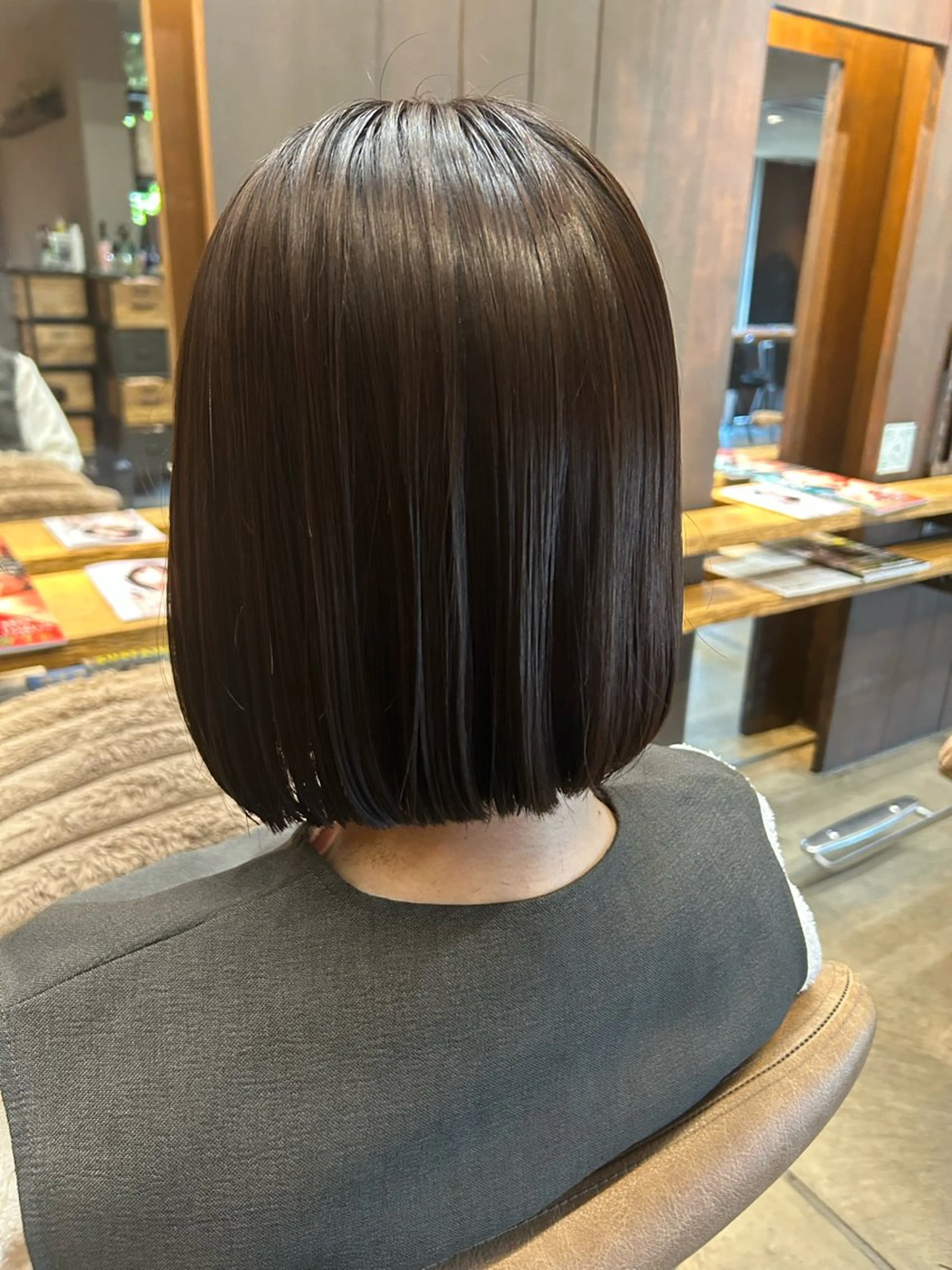 ショート 美髪縮毛矯正/ 髪質改善/愛敬響のヘアスタイル