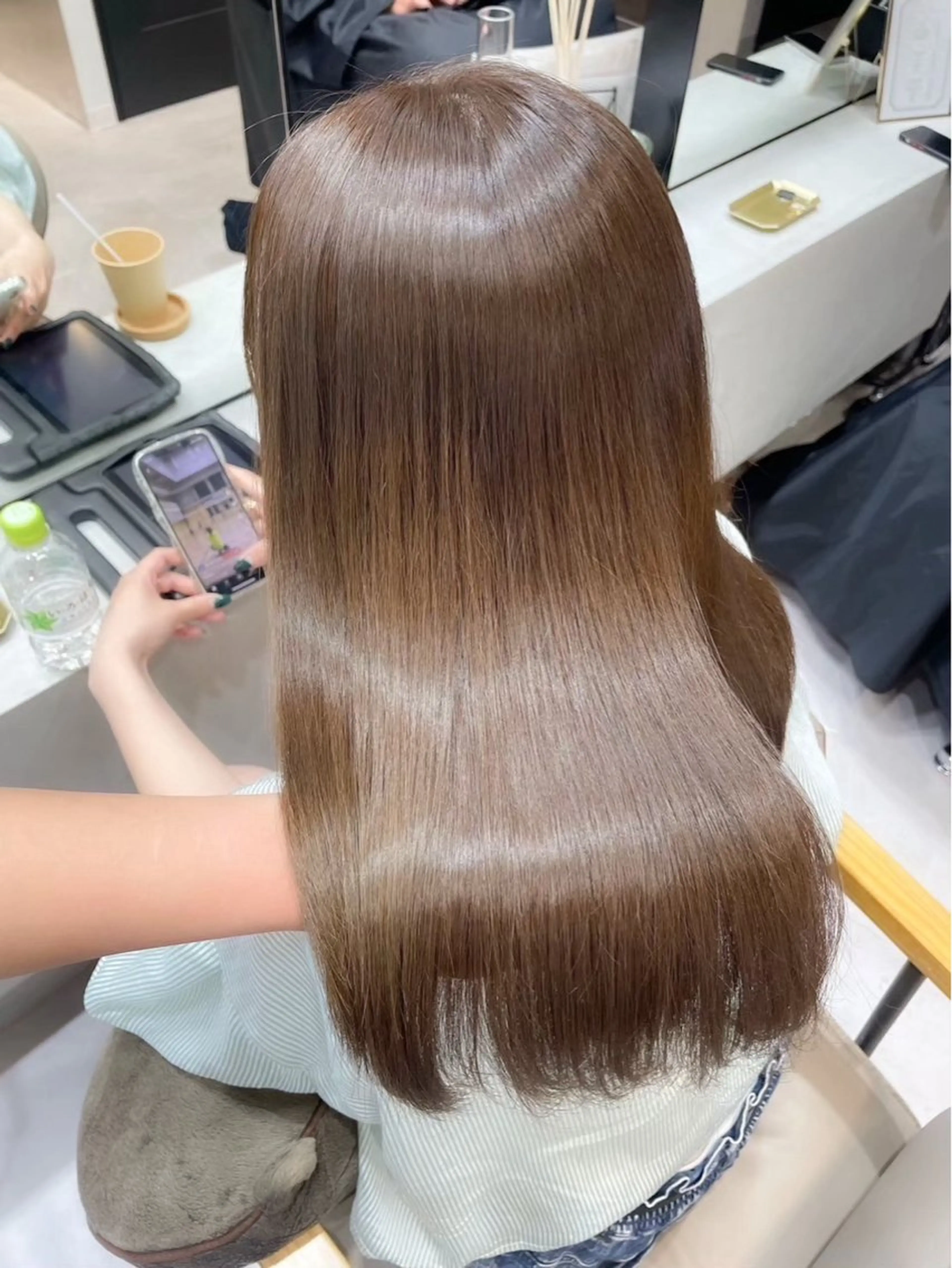 カラー 立川駅/ワンカラー ブリーチなしカラー/のヘアスタイル