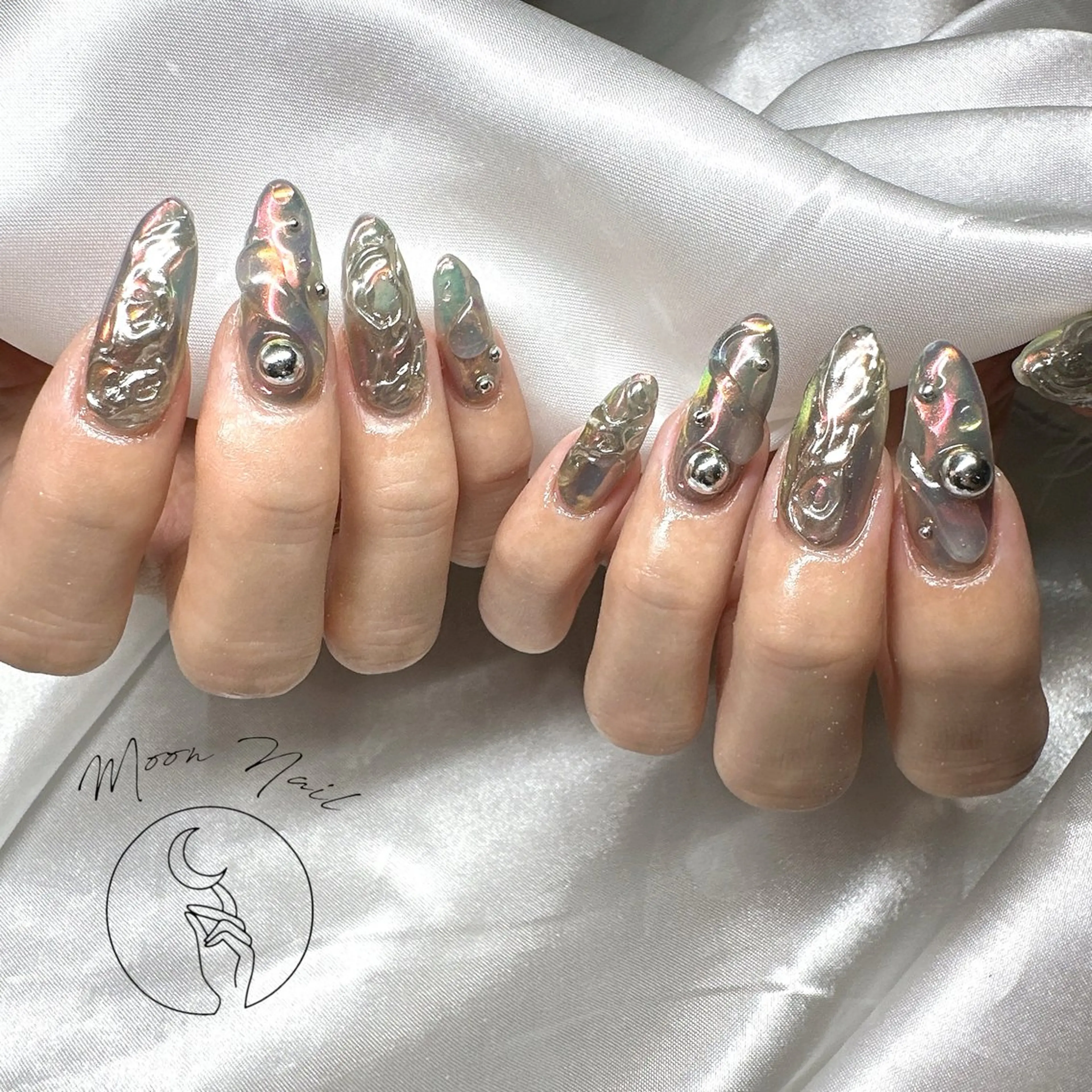 ネイル ハンドネイル Moon  Nail /栄　大須のネイルデザイン