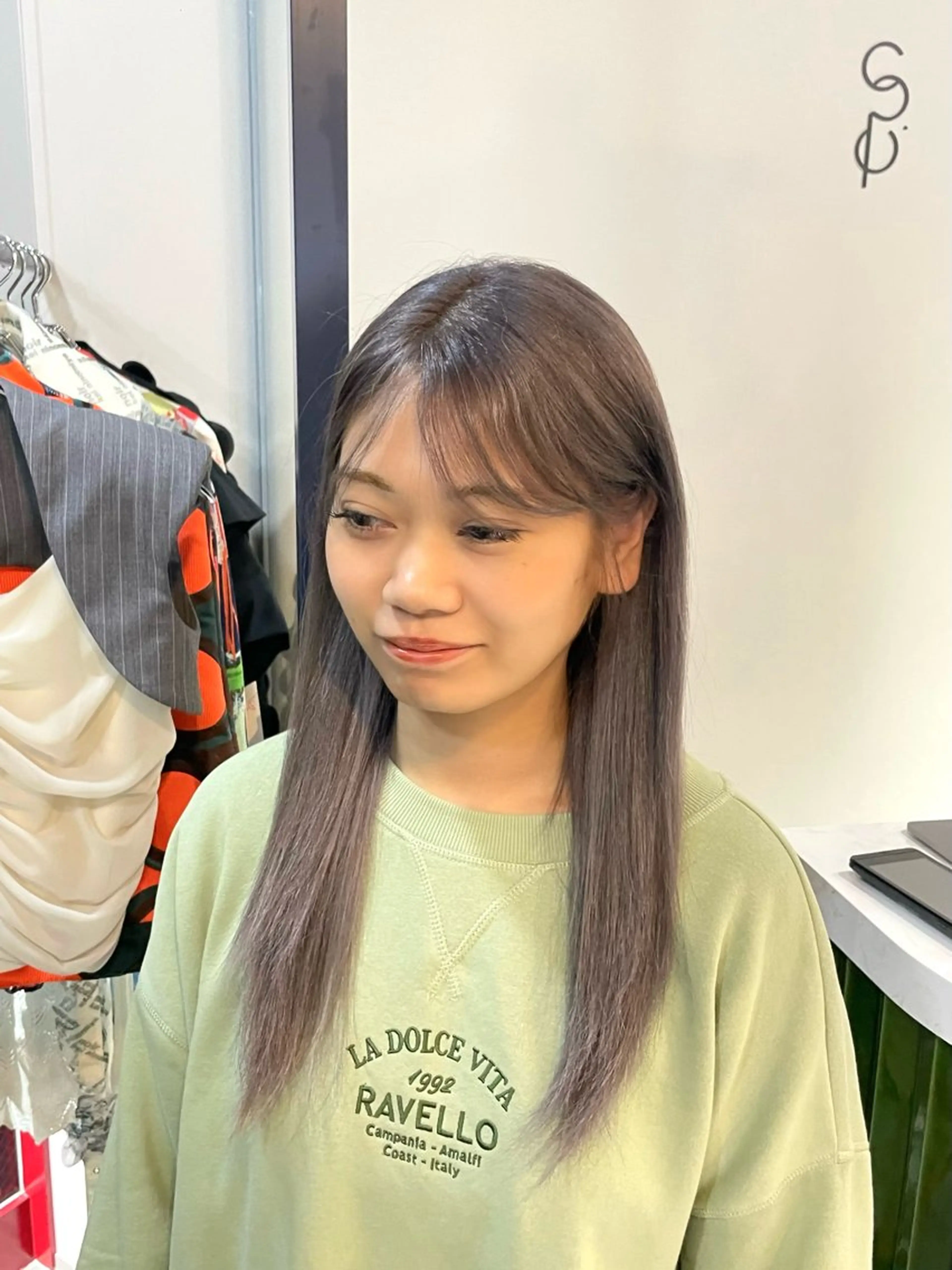 セミロング ヘアカラー ハイトーン/メンズ/ デザイン/梅田/ミユのヘアスタイル