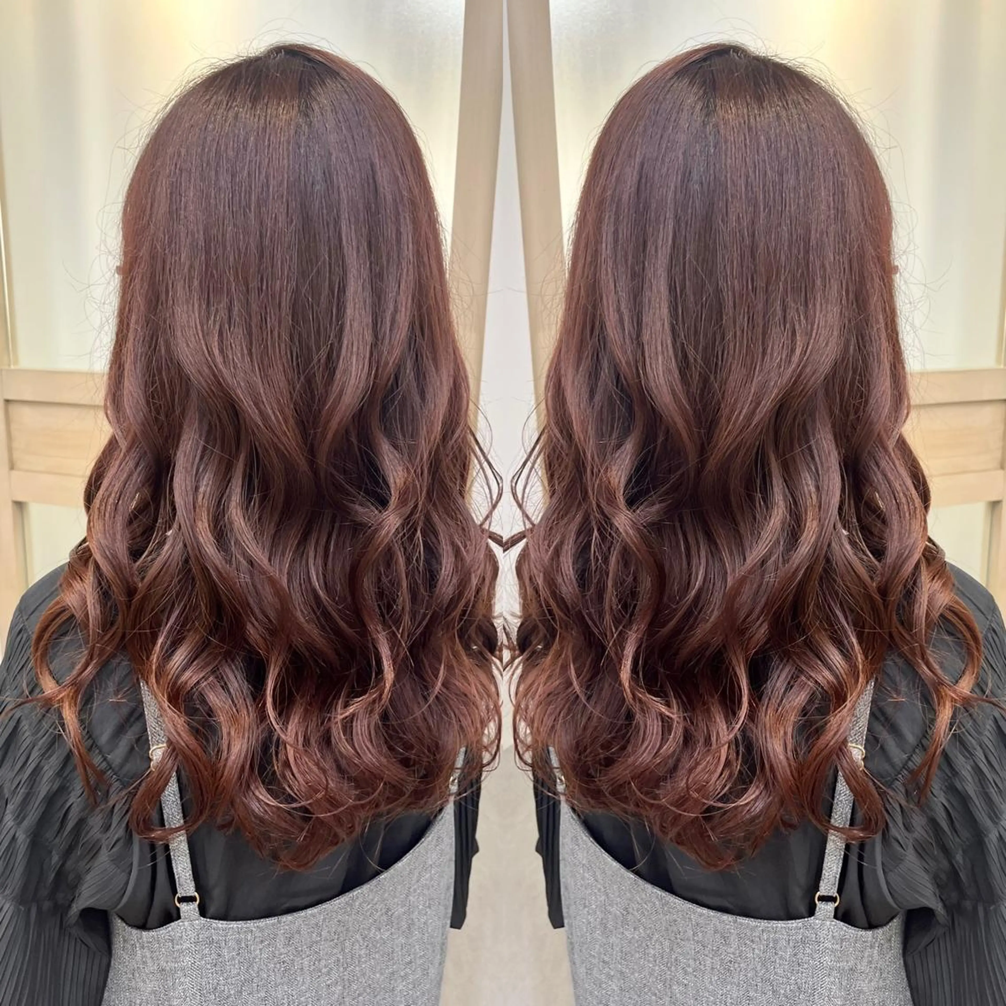 ロング カラー イルミナカラー トリートメント カット ヘアカラー トリートメント 天野 涼のヘアスタイル