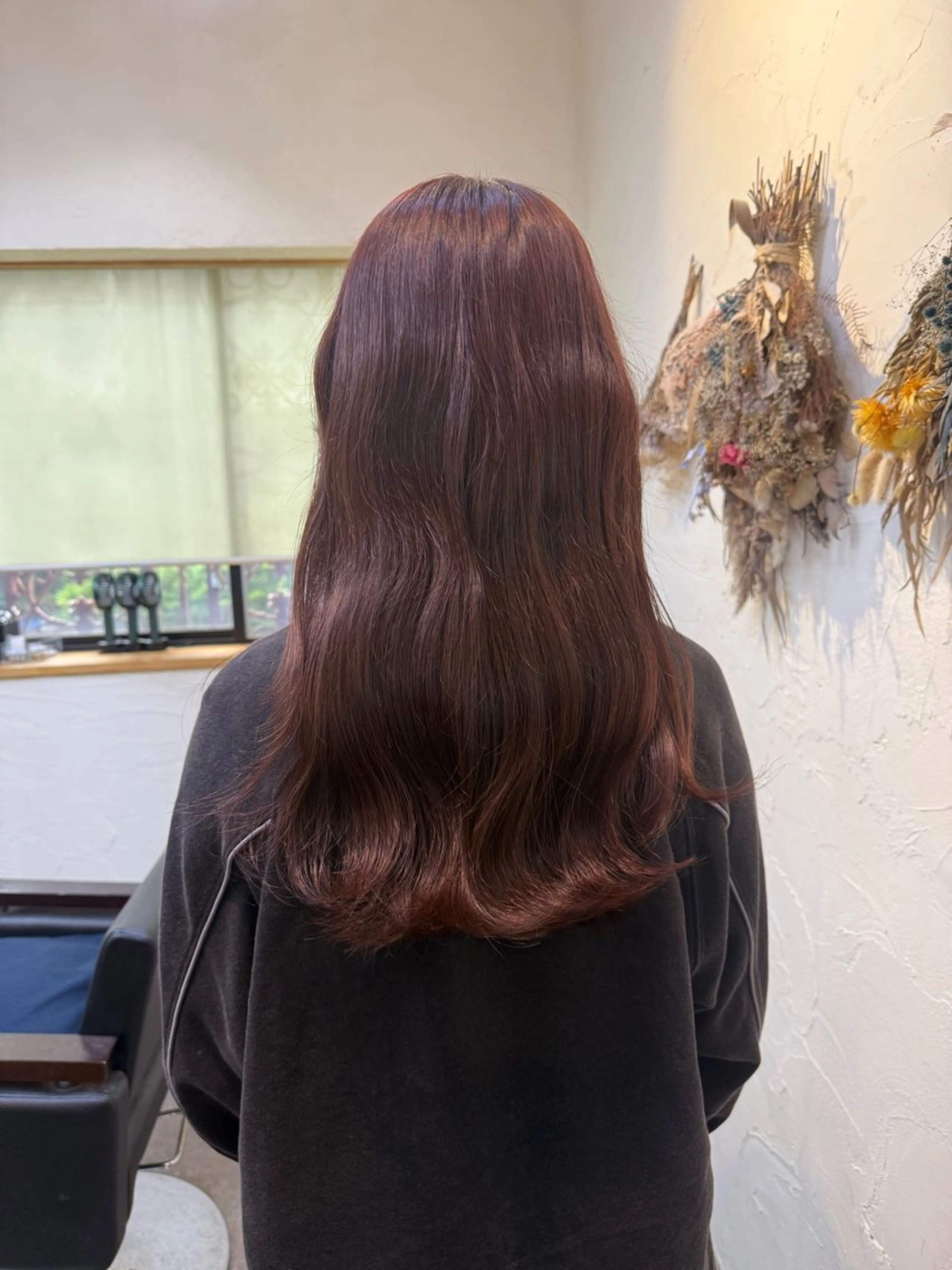 カラー 艶暖色/ベージュ SAKI💜のヘアスタイル