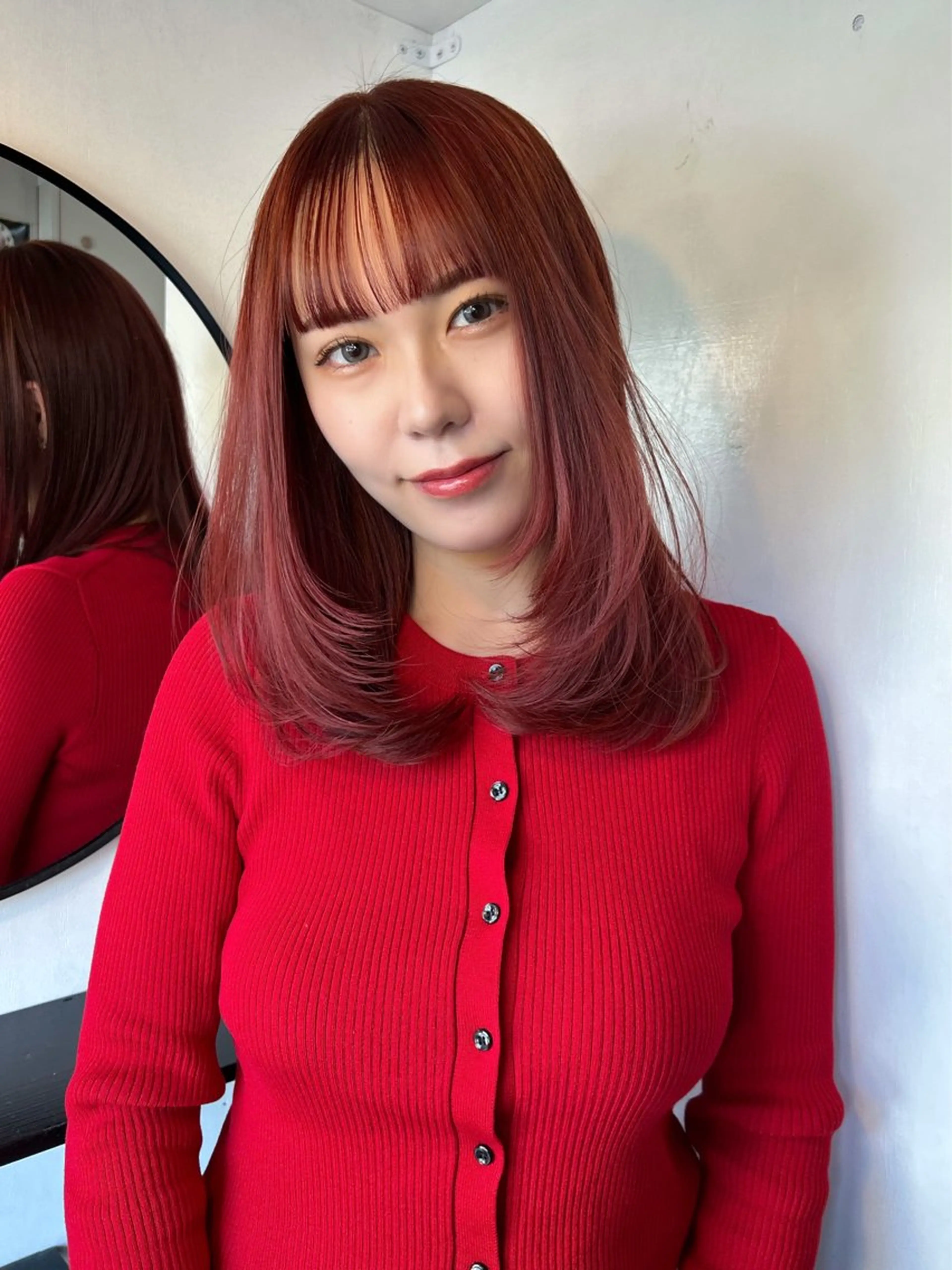 カット＋ダブルケアカラー(ブリーチなし)の写真