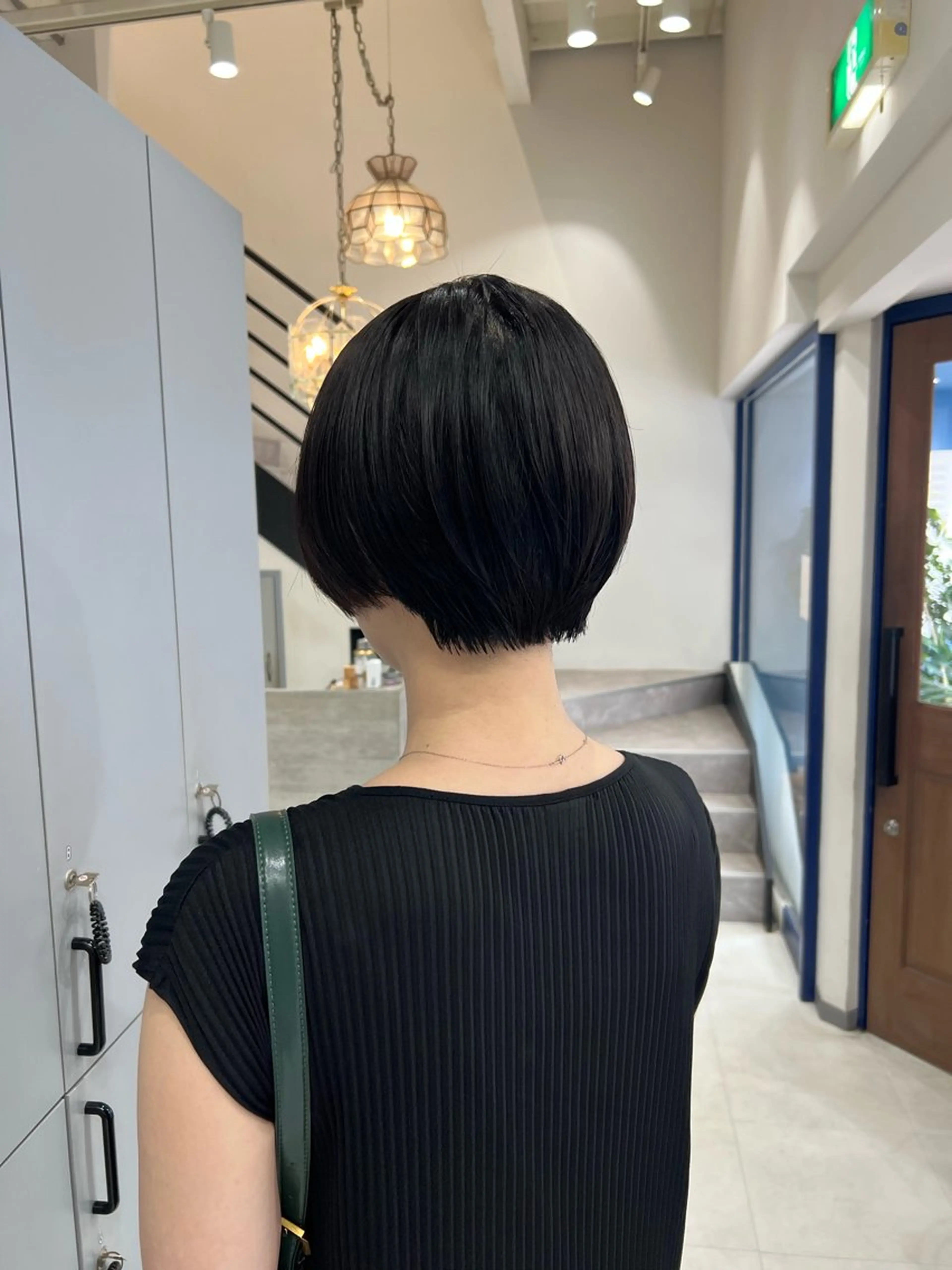 ショート ショートボブ ボブ ショートヘア 縮毛矯正 村山 豪歩のヘアスタイル