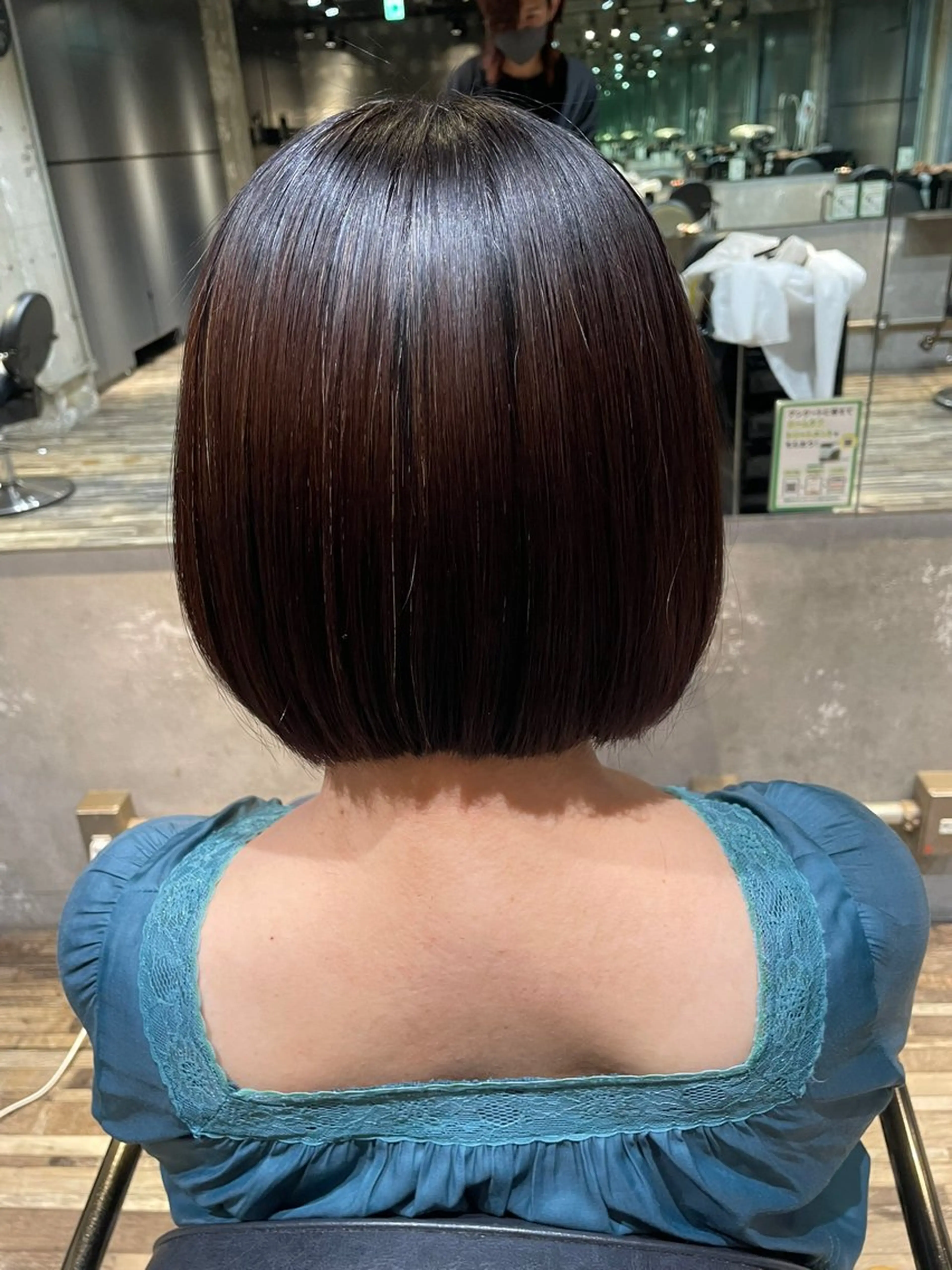 「期間限定✨️」艶髪ボブカット➕髪質改善トリートメントの写真