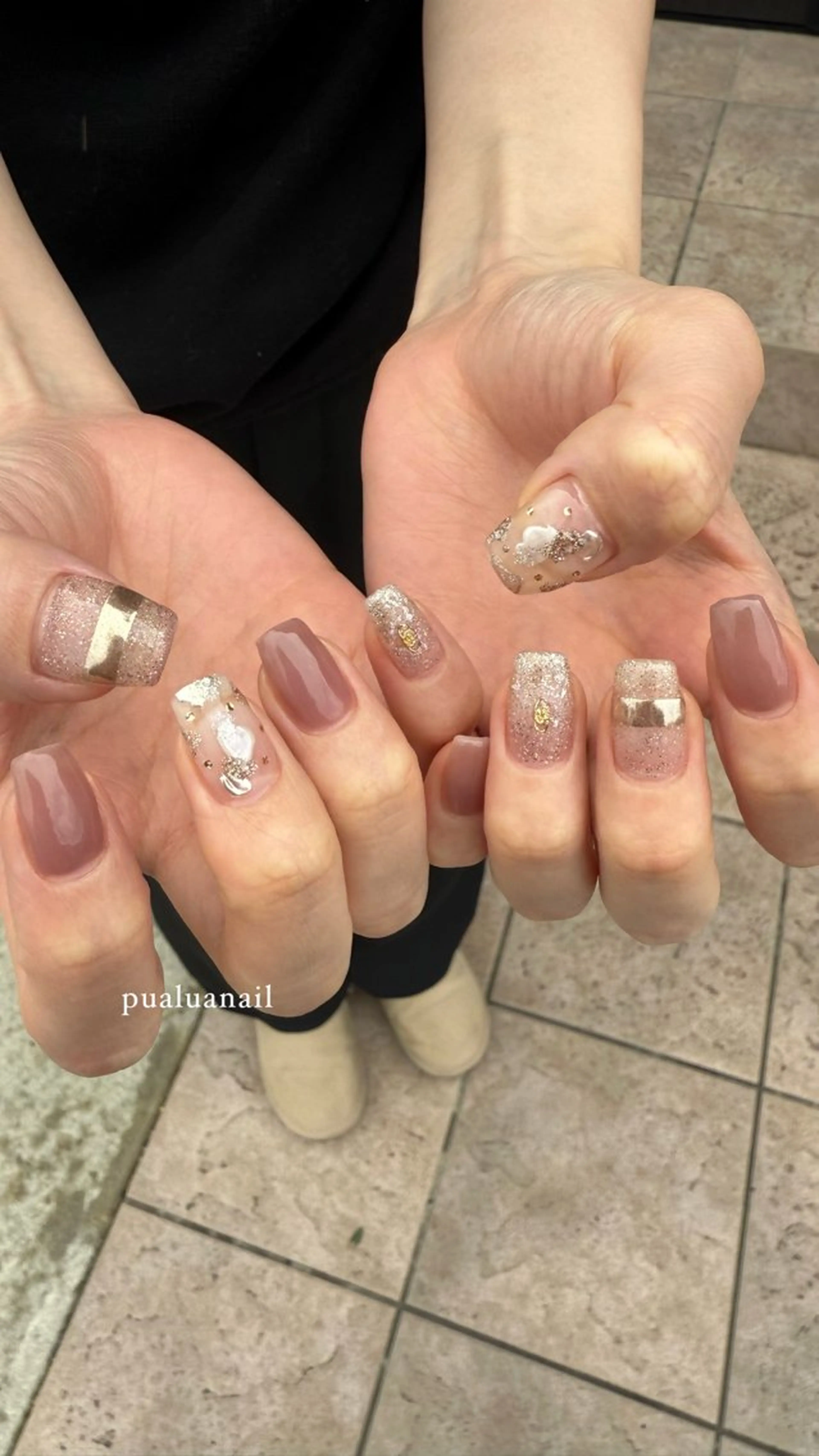 ネイル ハンドネイル pualua miharuのネイルデザイン