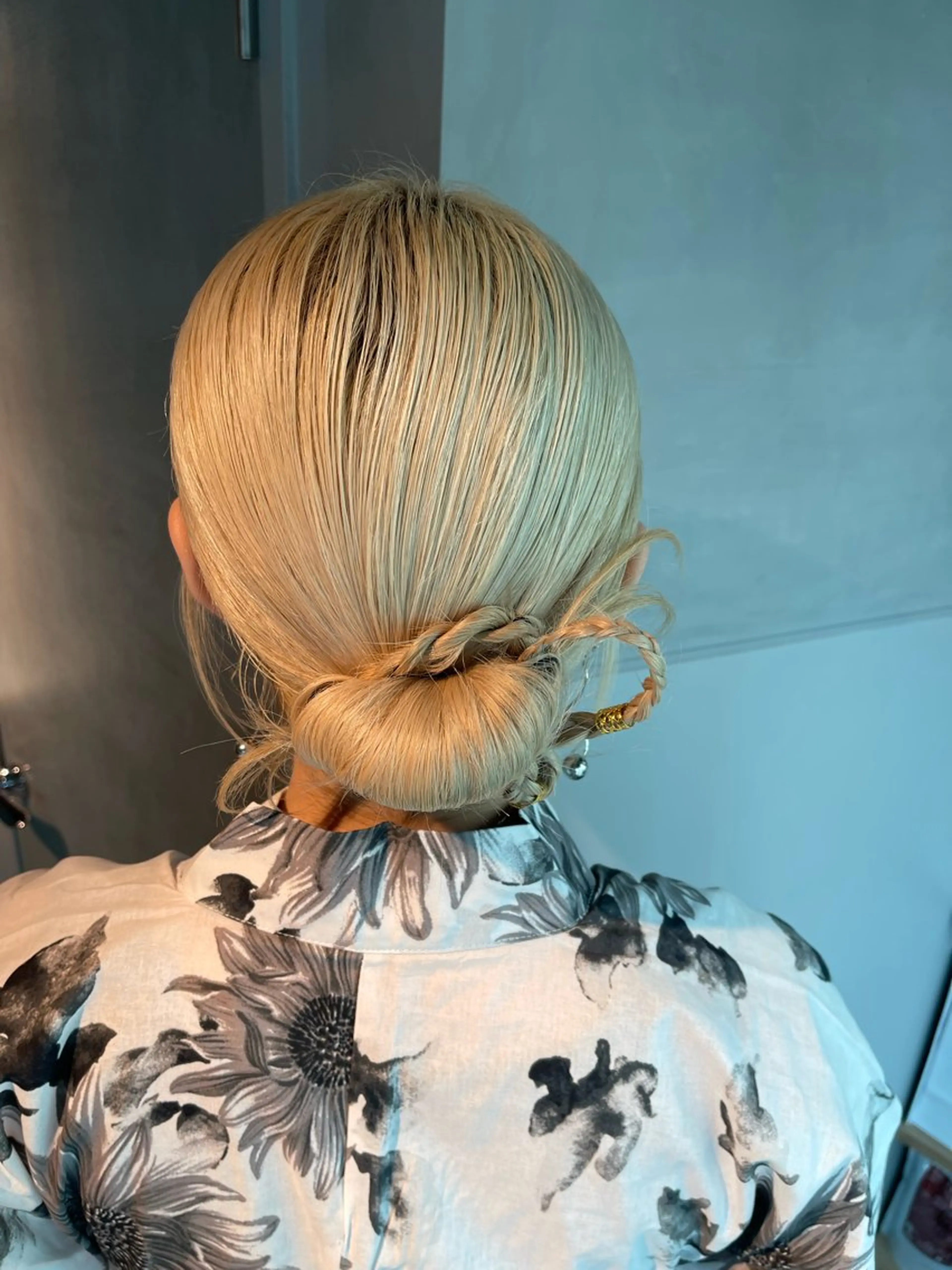 ヘアアレンジ ポニーテール 結婚式・ブライダル 卒業式のヘアスタイル ヘアセット charm《銀座》 ヘアセット/縮毛矯正のヘアスタイル