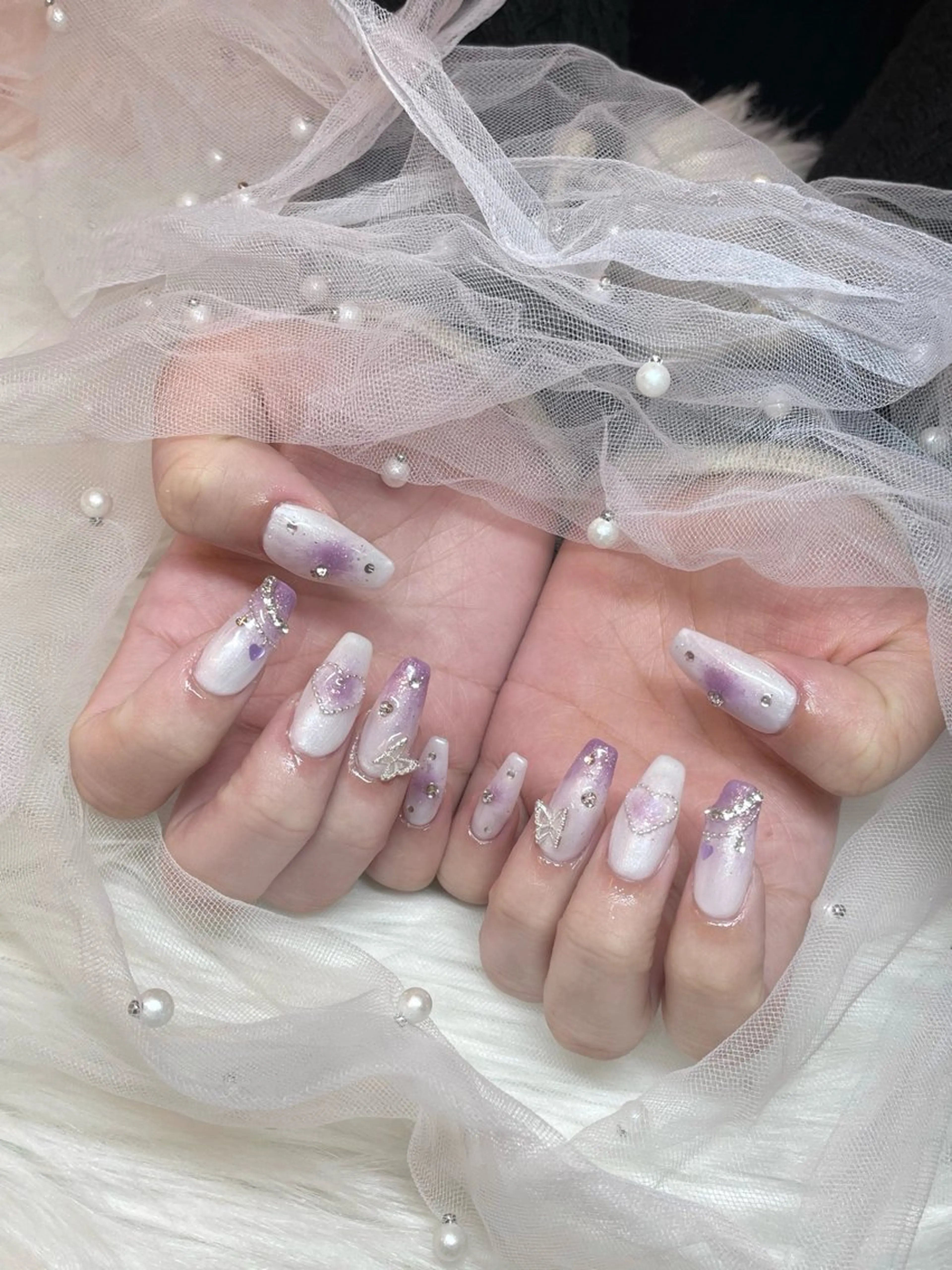 ネイル ハンドネイル ♡tener♡ YURINEのネイルデザイン