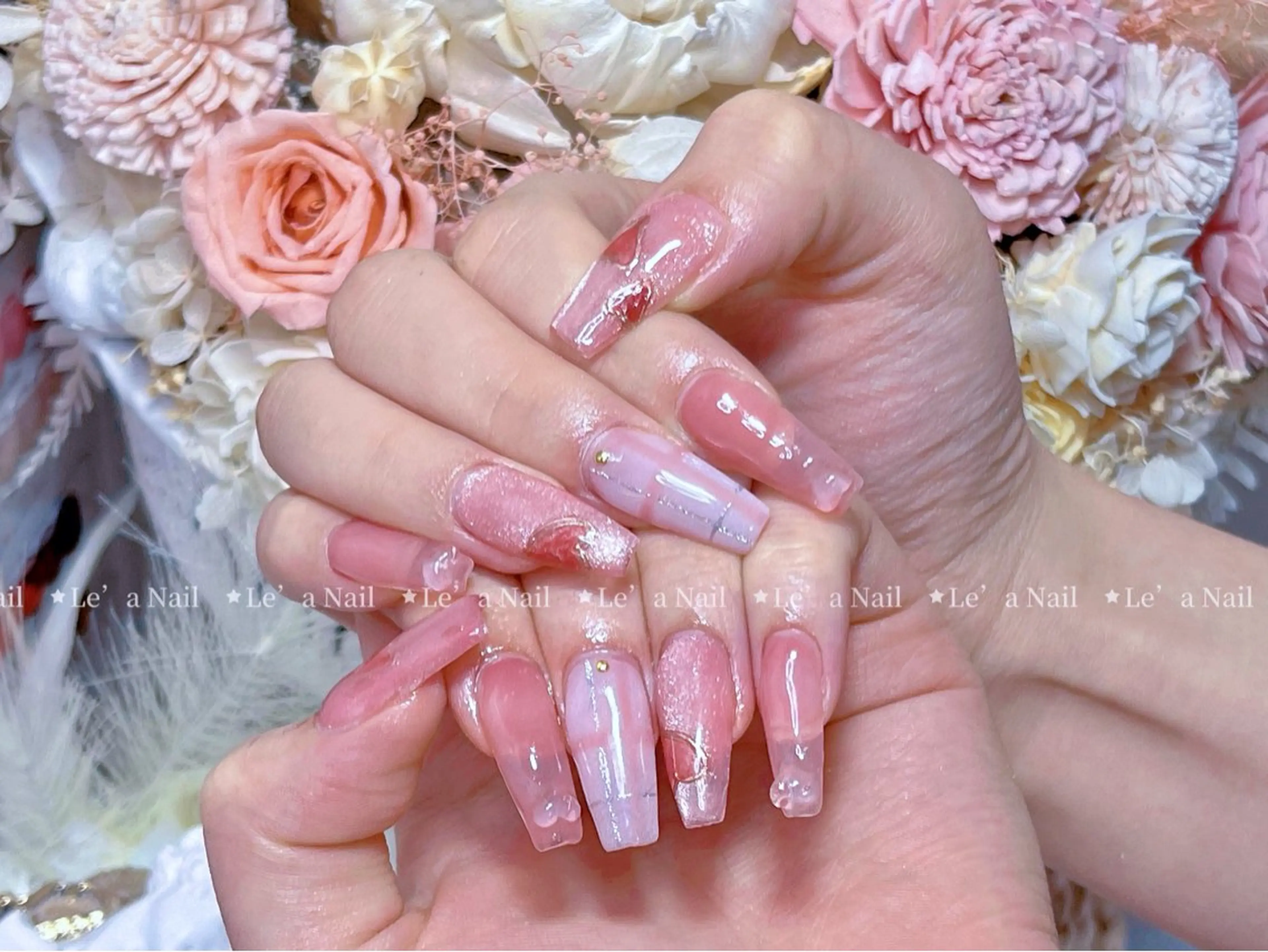ネイル スカルプ専門 Lea  nailのネイルデザイン