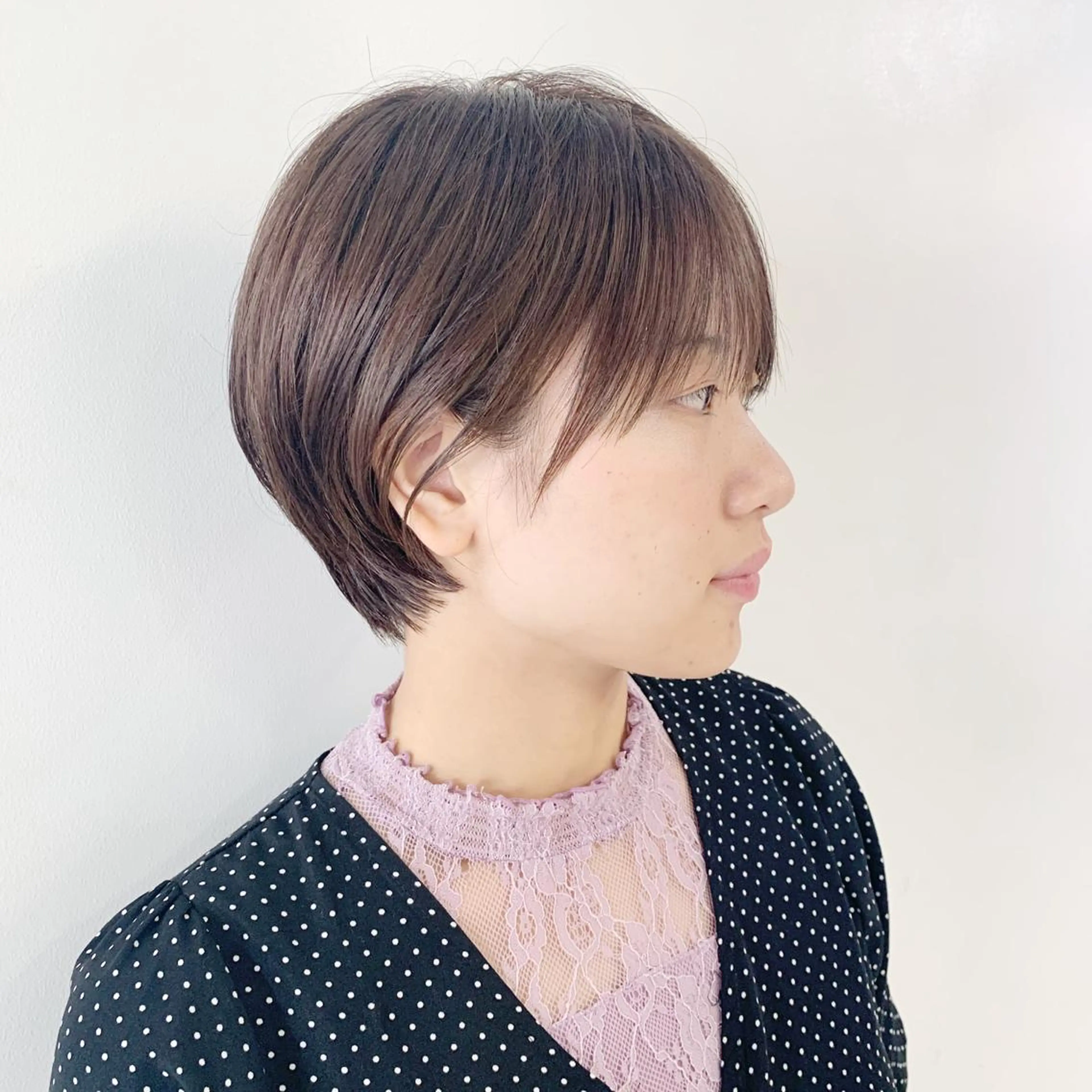 ショート カラー ショートボブ ハイライトカラー ボブ ハイライト ショートヘア カット ヘアカラー トリートメント ボブ/大人ヘア k-two濱田のヘアスタイル