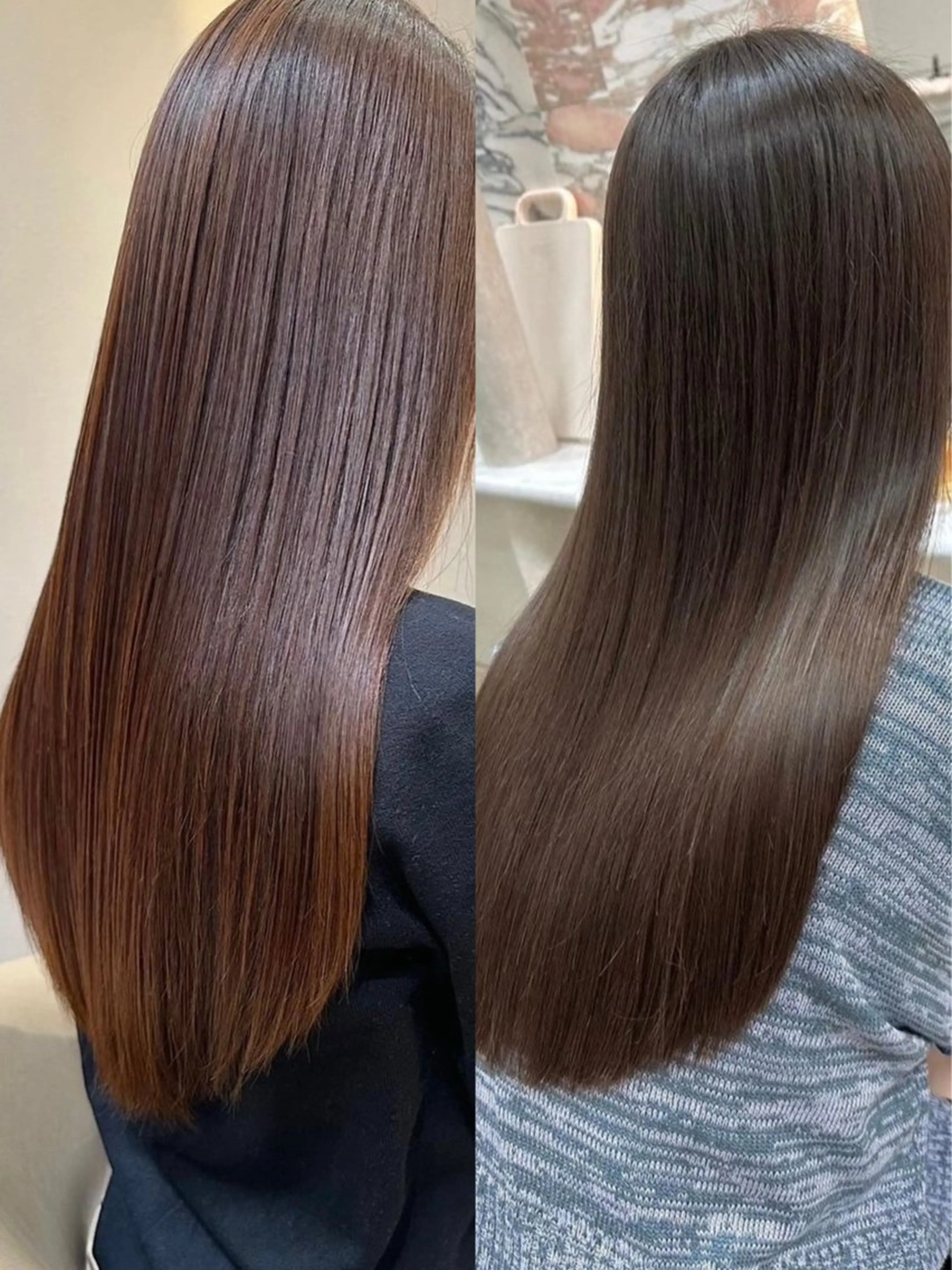 ロング 髪質改善 似合わせカット トリートメント 酸熱トリートメント 縮毛矯正 トリートメント 似合わせレイヤー 髪質改善/柴木琴愛のヘアスタイル