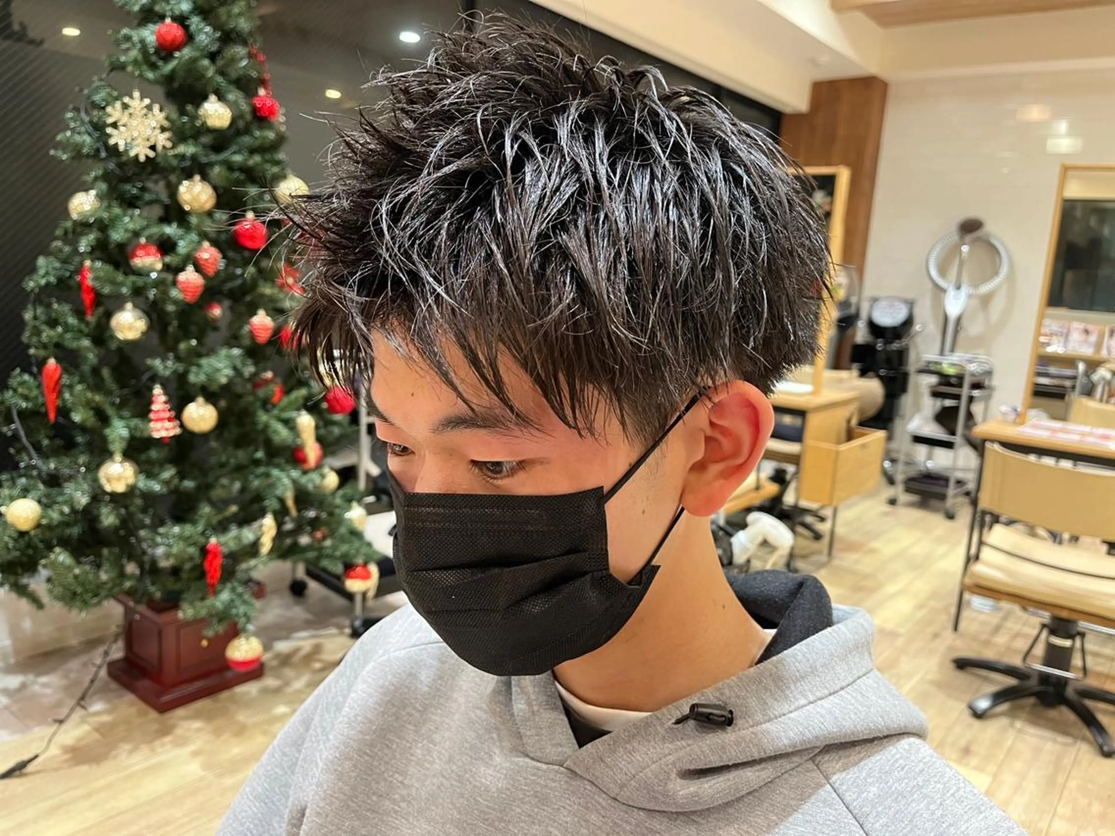 メンズ カット ✂︎ショート､メンズ ✂︎寺田正希のヘアスタイル