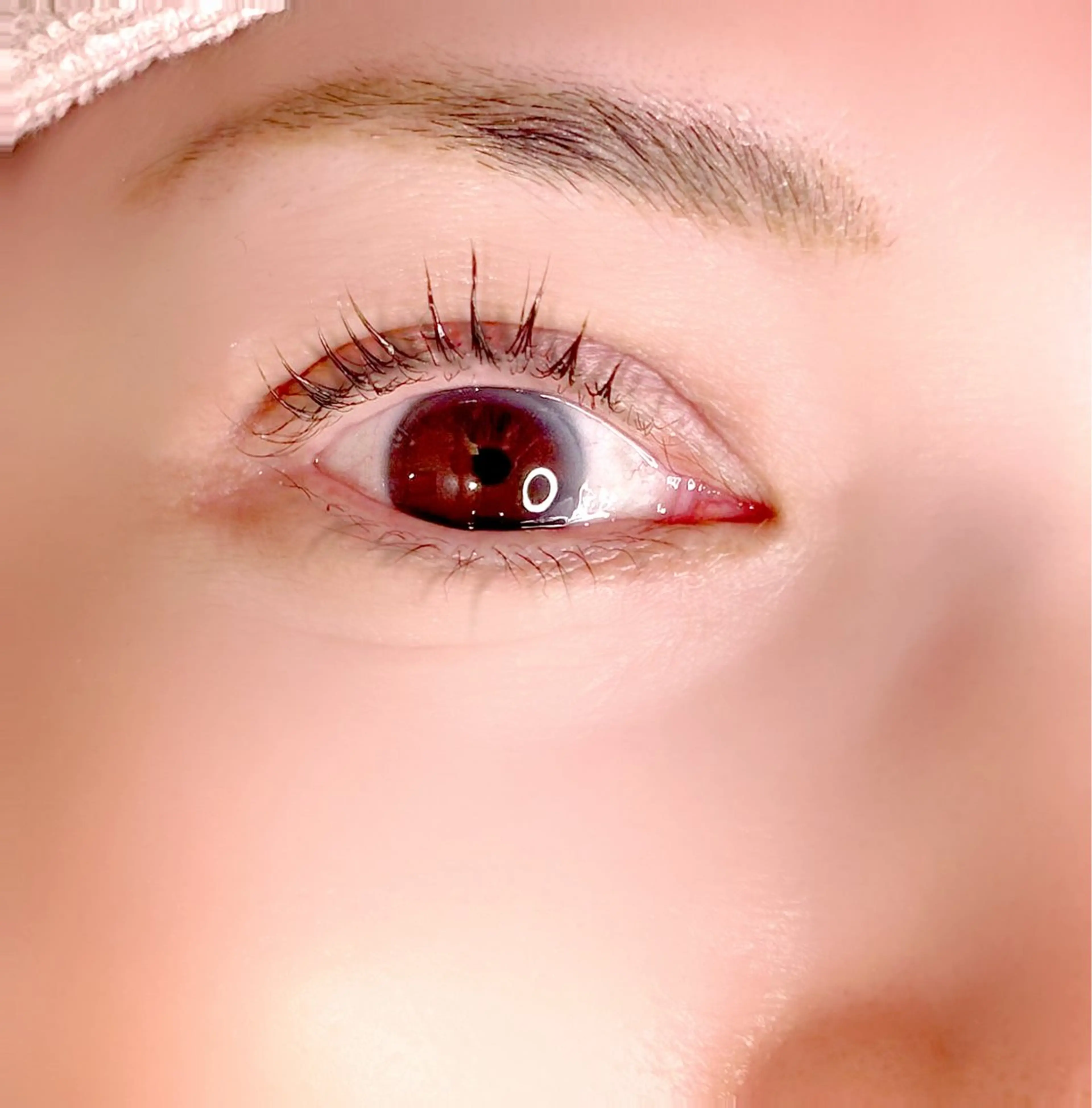 マツエク・マツパ aile lash curlまつ毛パーマ専門店　森ノ宮所属・山﨑 由佳の眉毛・アイブロウイメージ