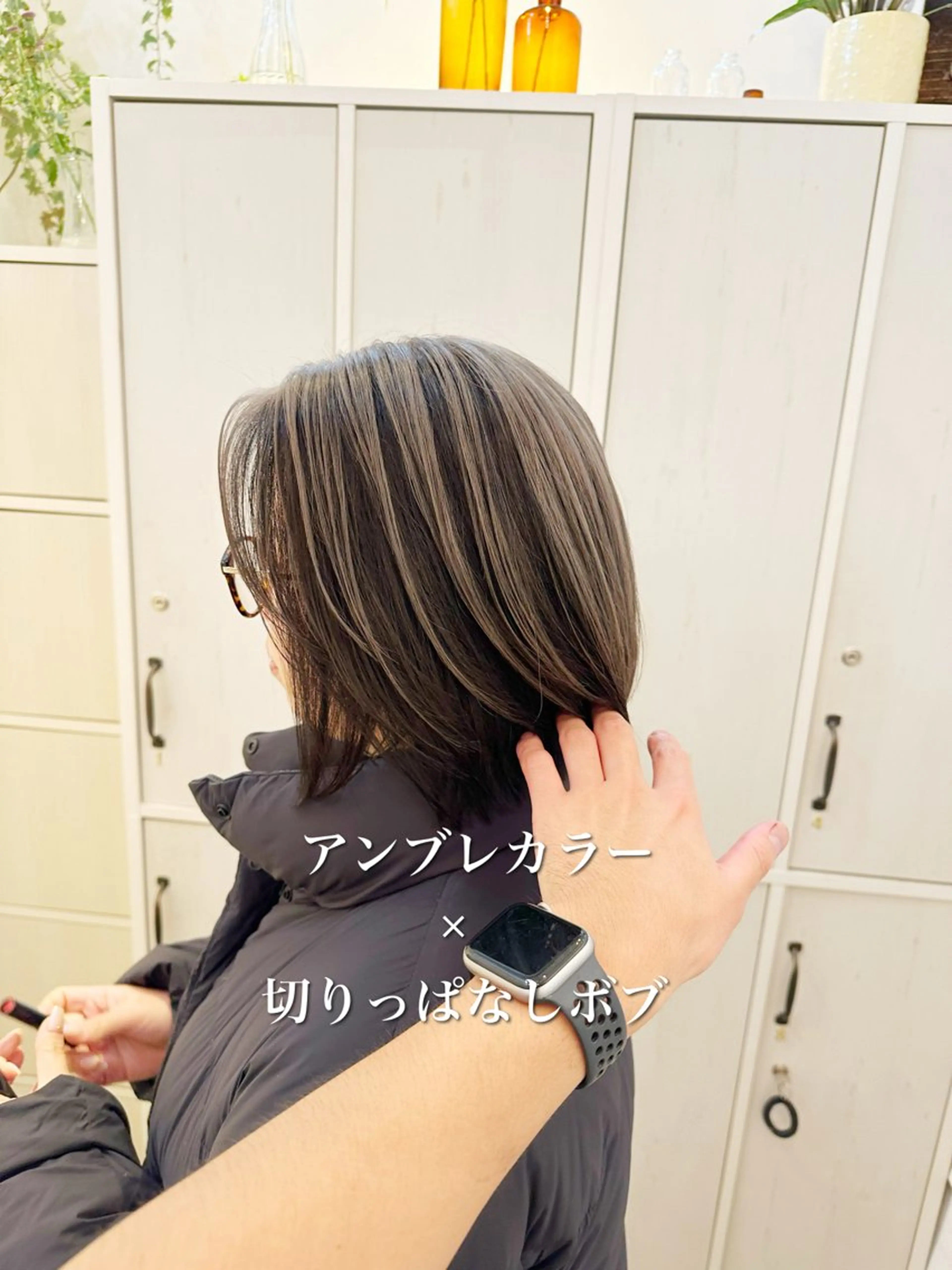 ショート カラー ショートボブ ハンサムショート ボブ くせ毛 ショートヘア カット ヘアカラー トリートメント newline銀座所属・銀座ショート/ 大人ショート/金子涼のヘアスタイル