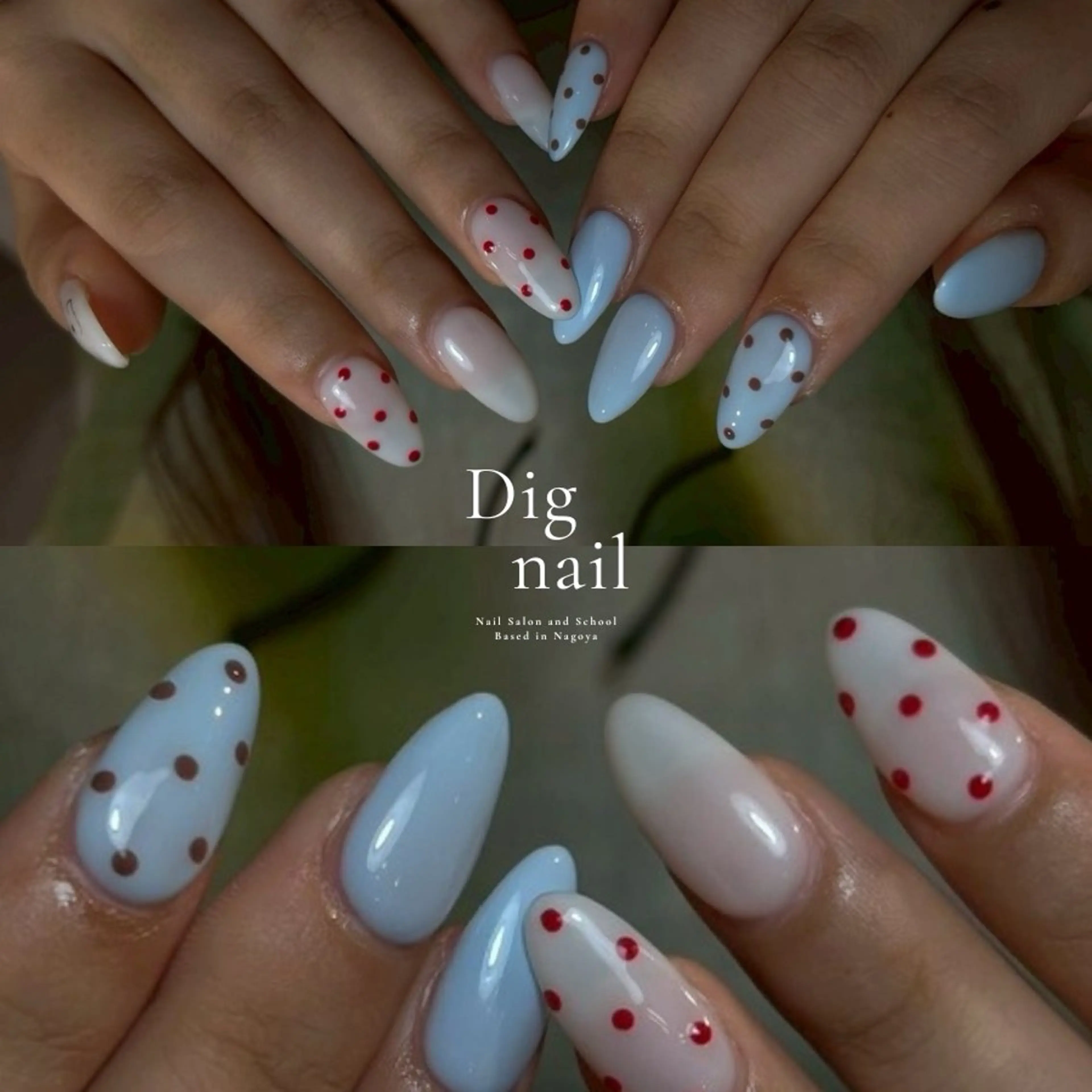 ネイル 長さ出し ジェルネイル 韓国ネイル マグネットネイル 持ち込み ハンドネイル D.d Reinaのネイルデザイン