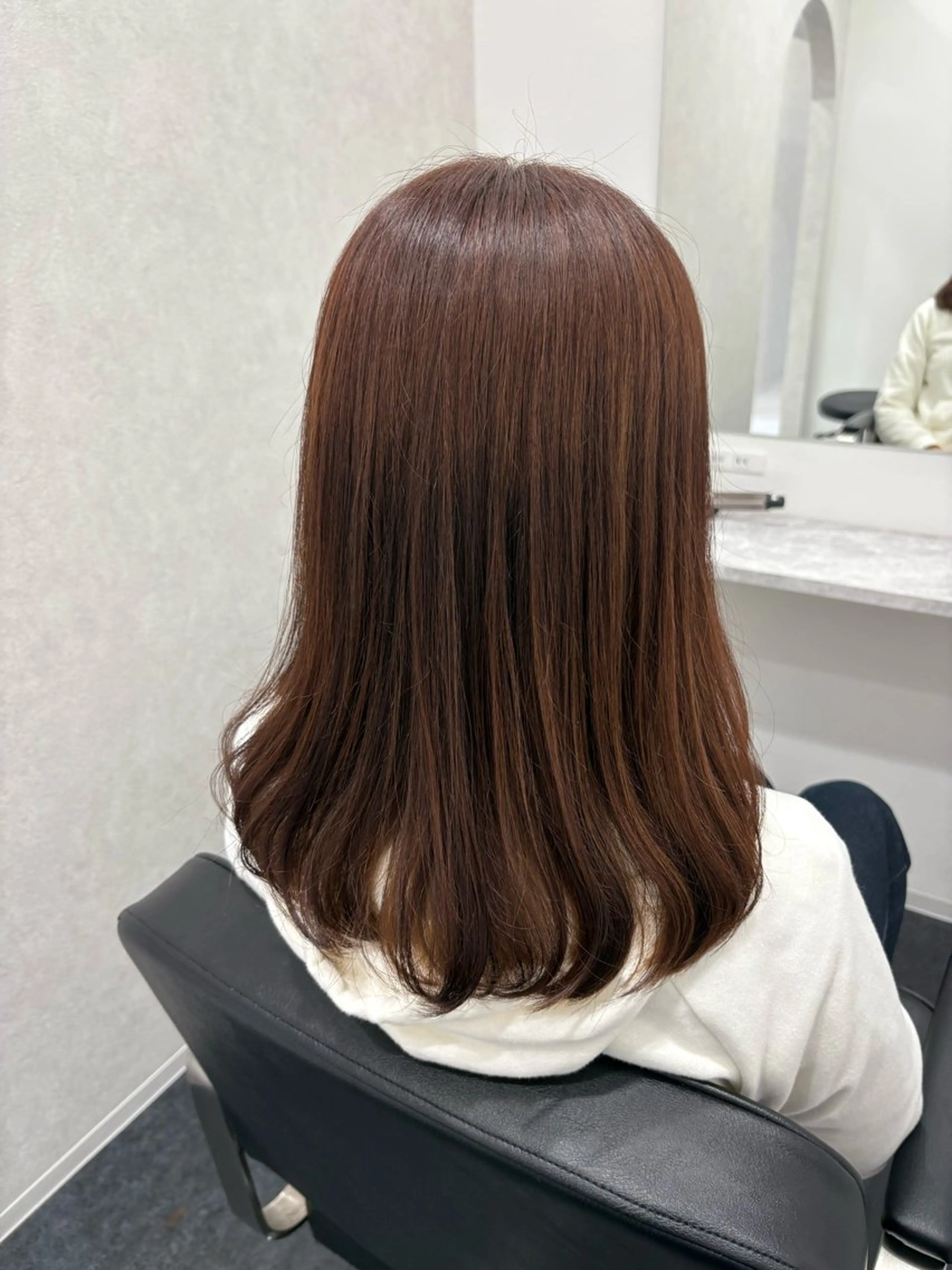 ミディアム AI KIのヘアスタイル