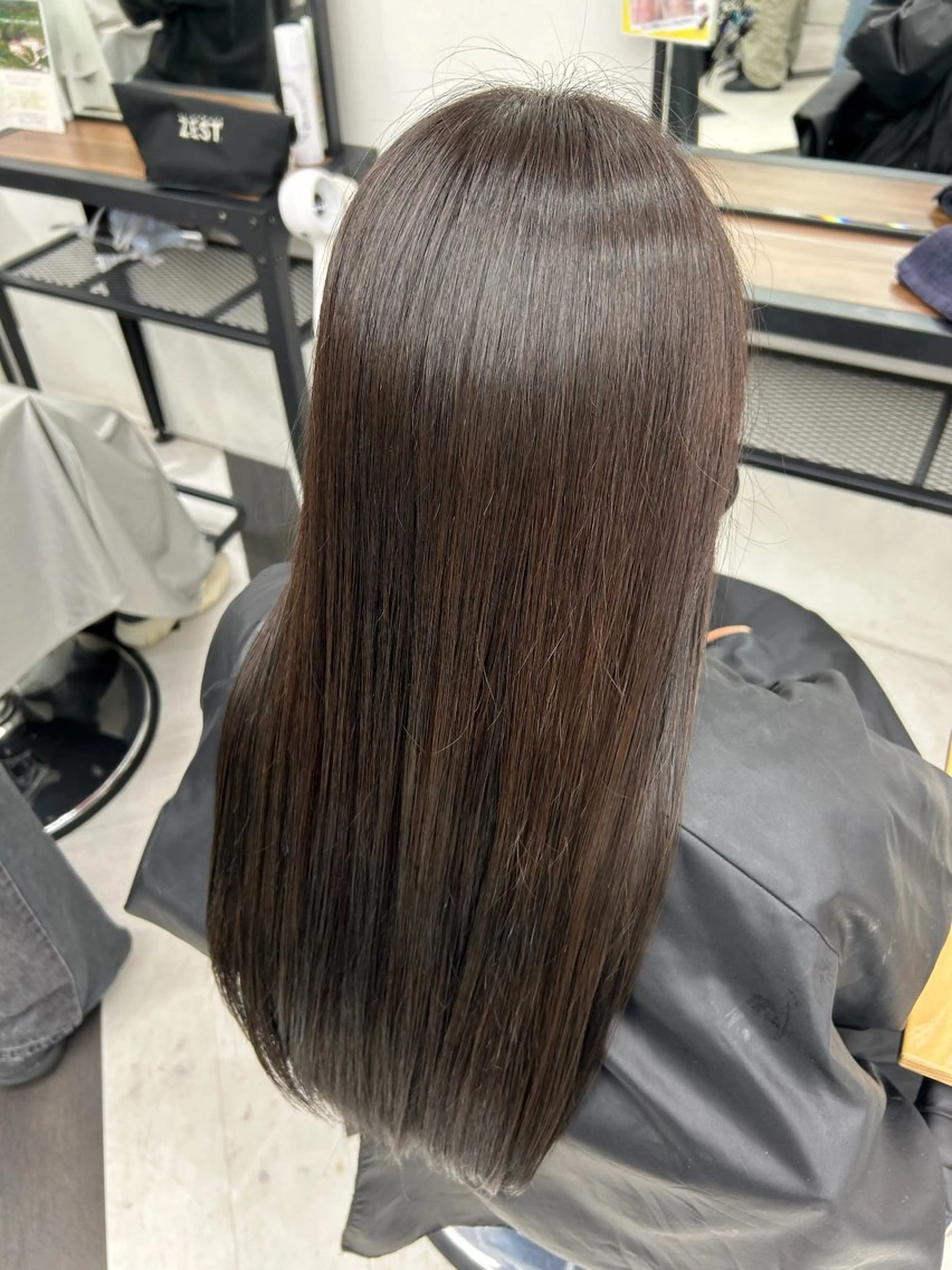 ロング カラー ヘアカラー トリートメント himari💜 暖色カラー/レイヤーのヘアスタイル