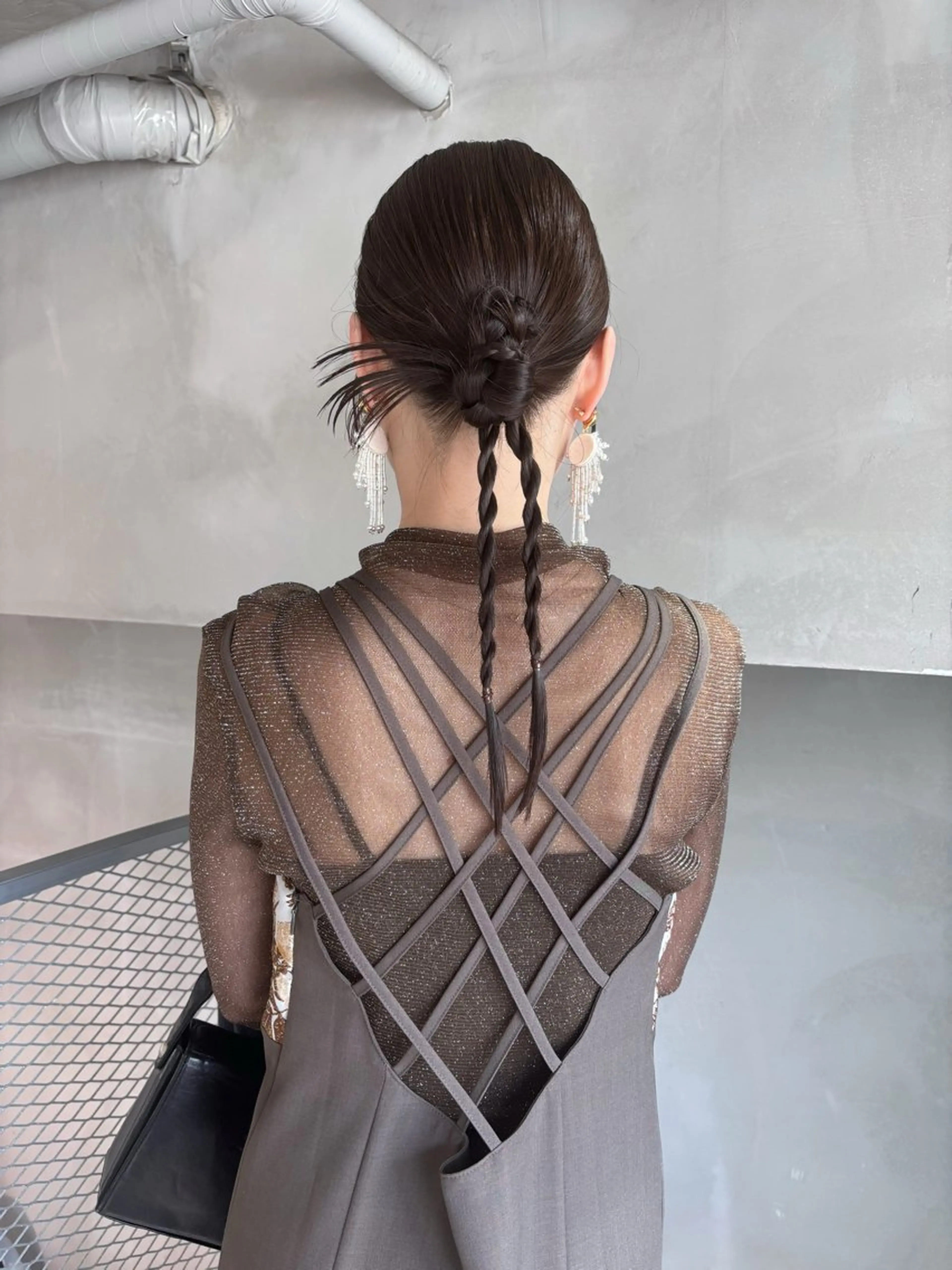 ヘアアレンジ ヘアセット 透明感カラー/set /hana🍀🪽‪のヘアスタイル