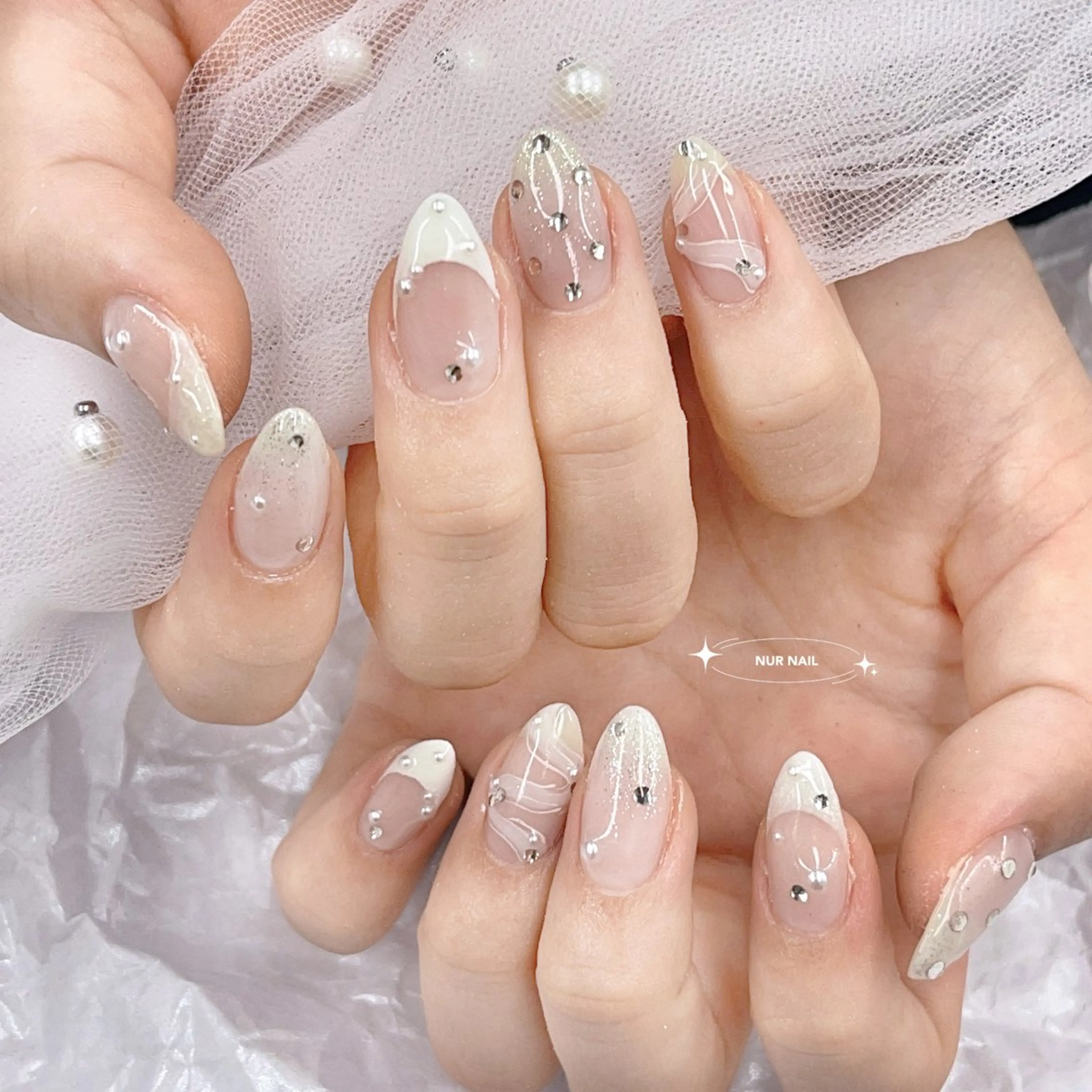 ネイル ハンドネイル ハンドケア RINA 🤍のネイルデザイン