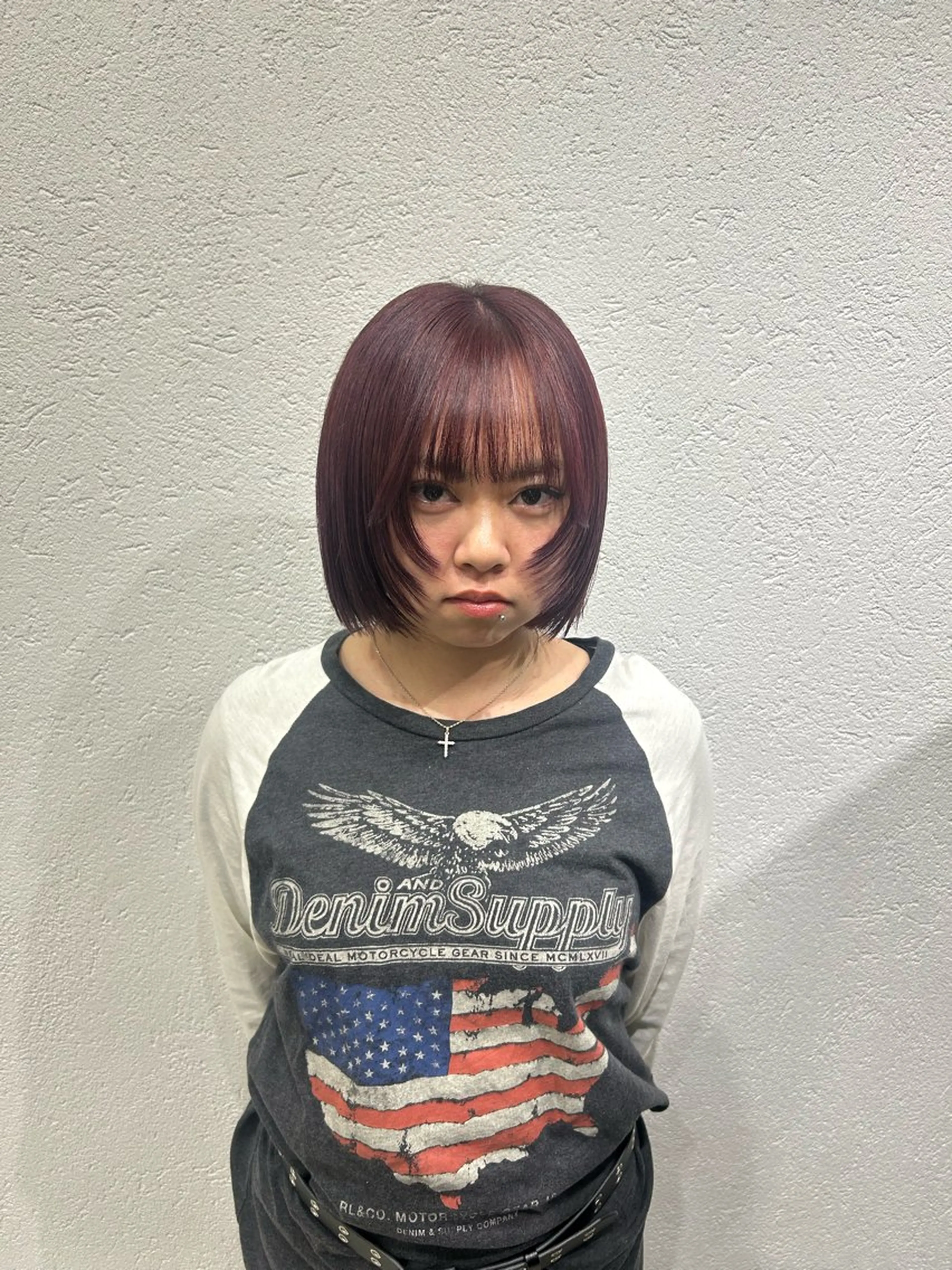 ショート カラー カット ヘアカラー トリートメント CIEL 難波店所属・🎀透明感/レイヤ ー/Kotona🎀のヘアスタイル