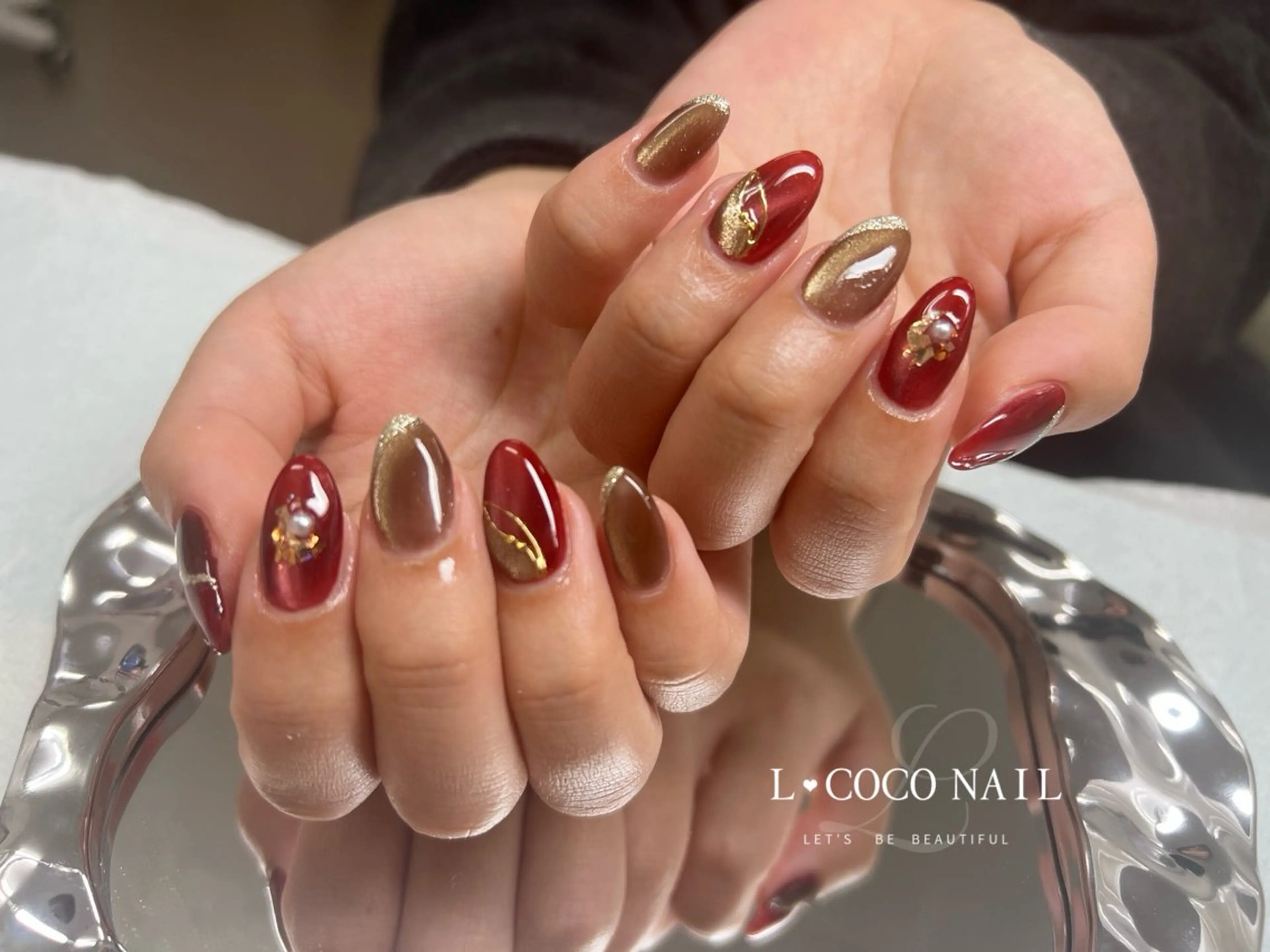 ネイル L·COCO Nail所属・L♡ COCO nailのネイルデザイン