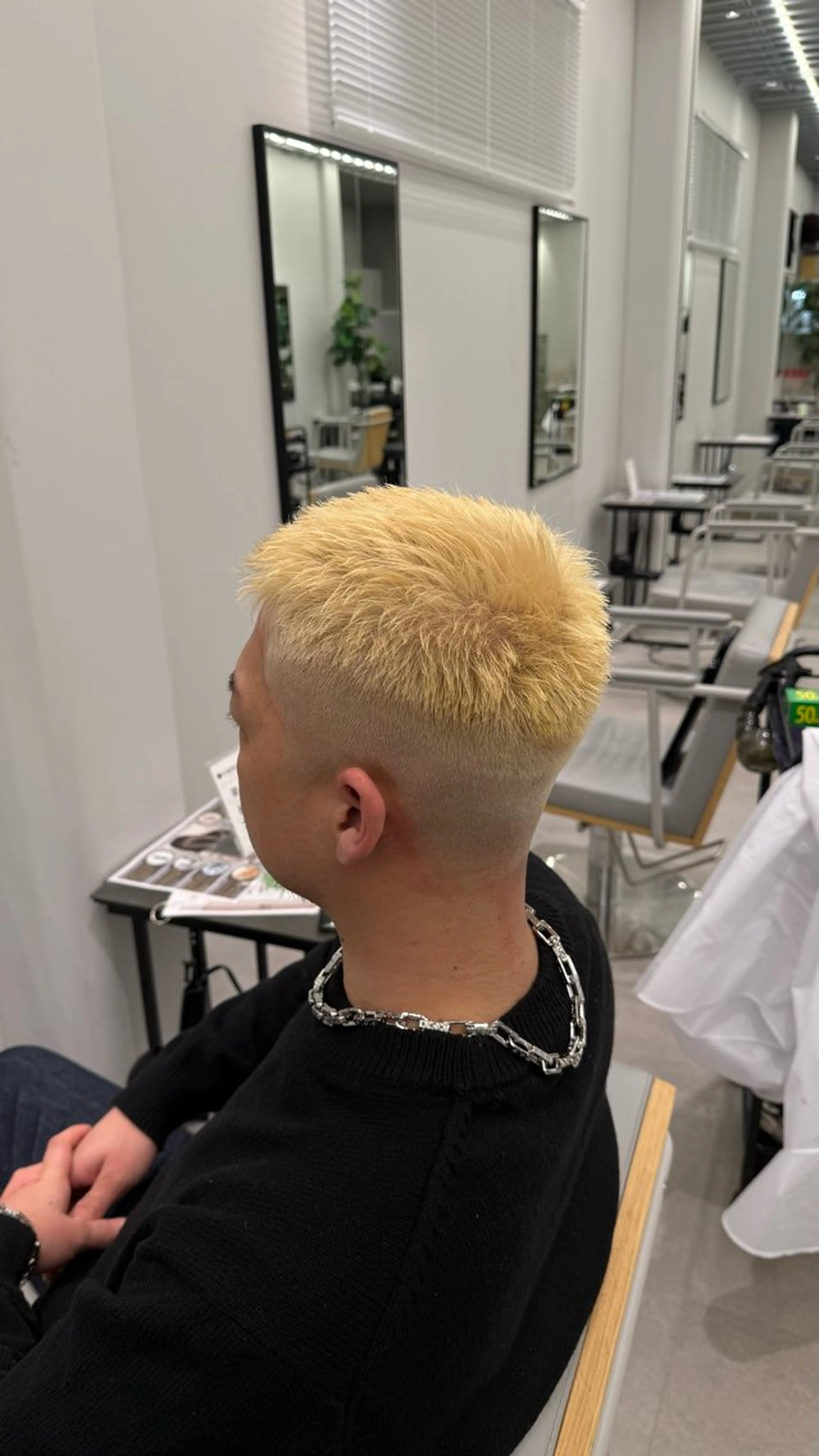 メンズ フェードカット Joule大分 メンズ特化植木永遠のヘアスタイル