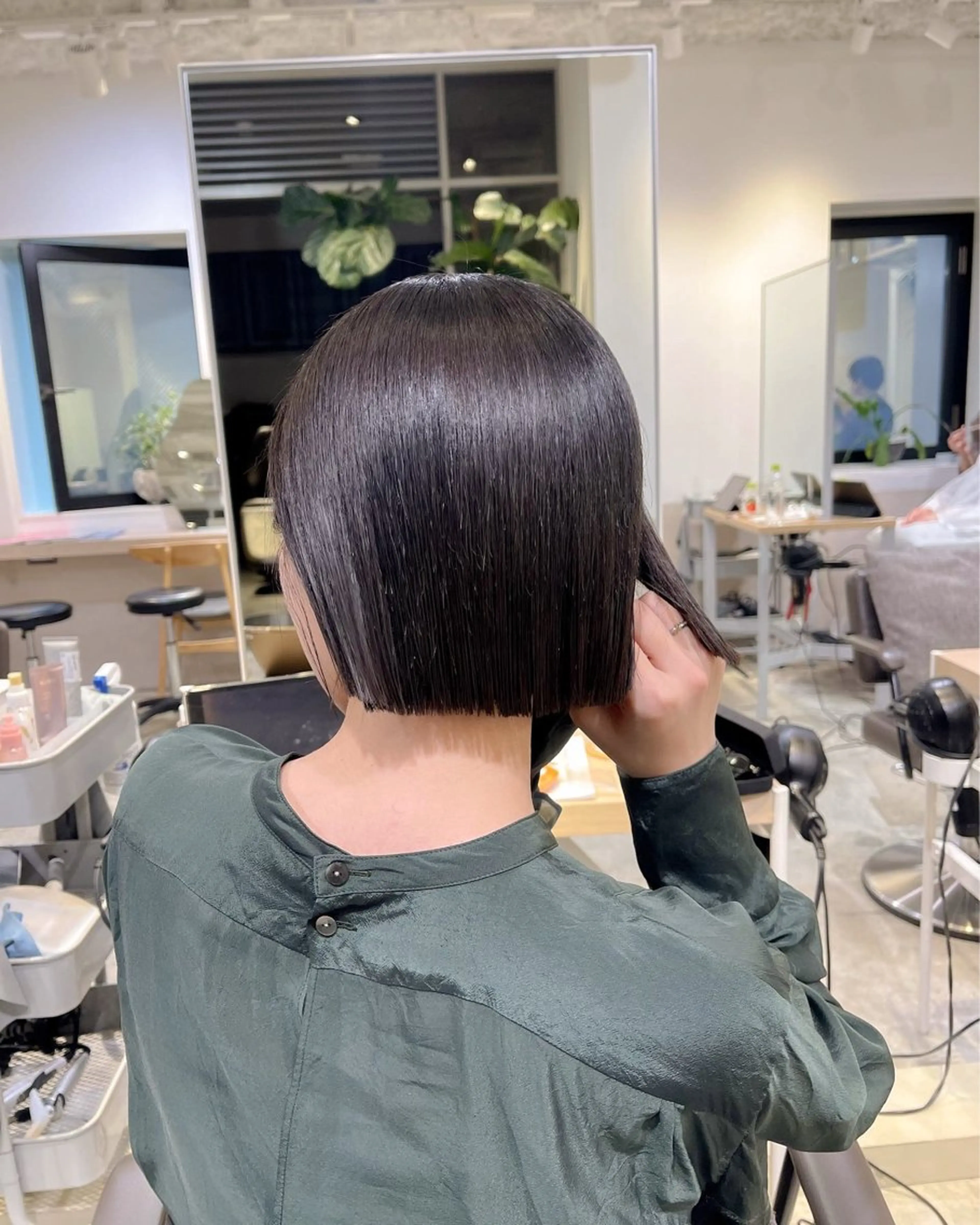 ショート カット ヘアカラー トリートメント 川本 裕🌿のヘアスタイル