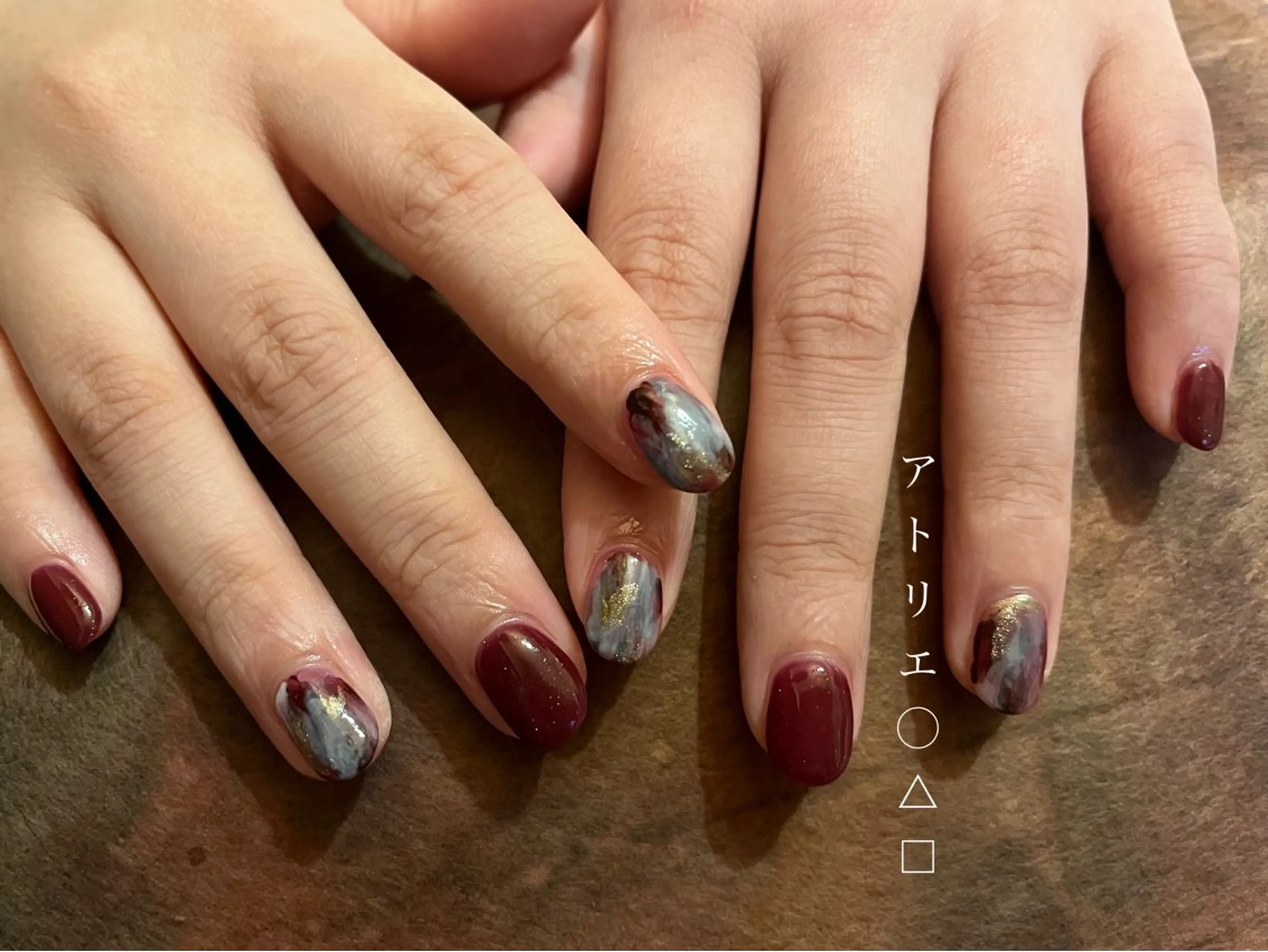 ネイル ハンドネイル アトリエ ○△□のネイルデザイン