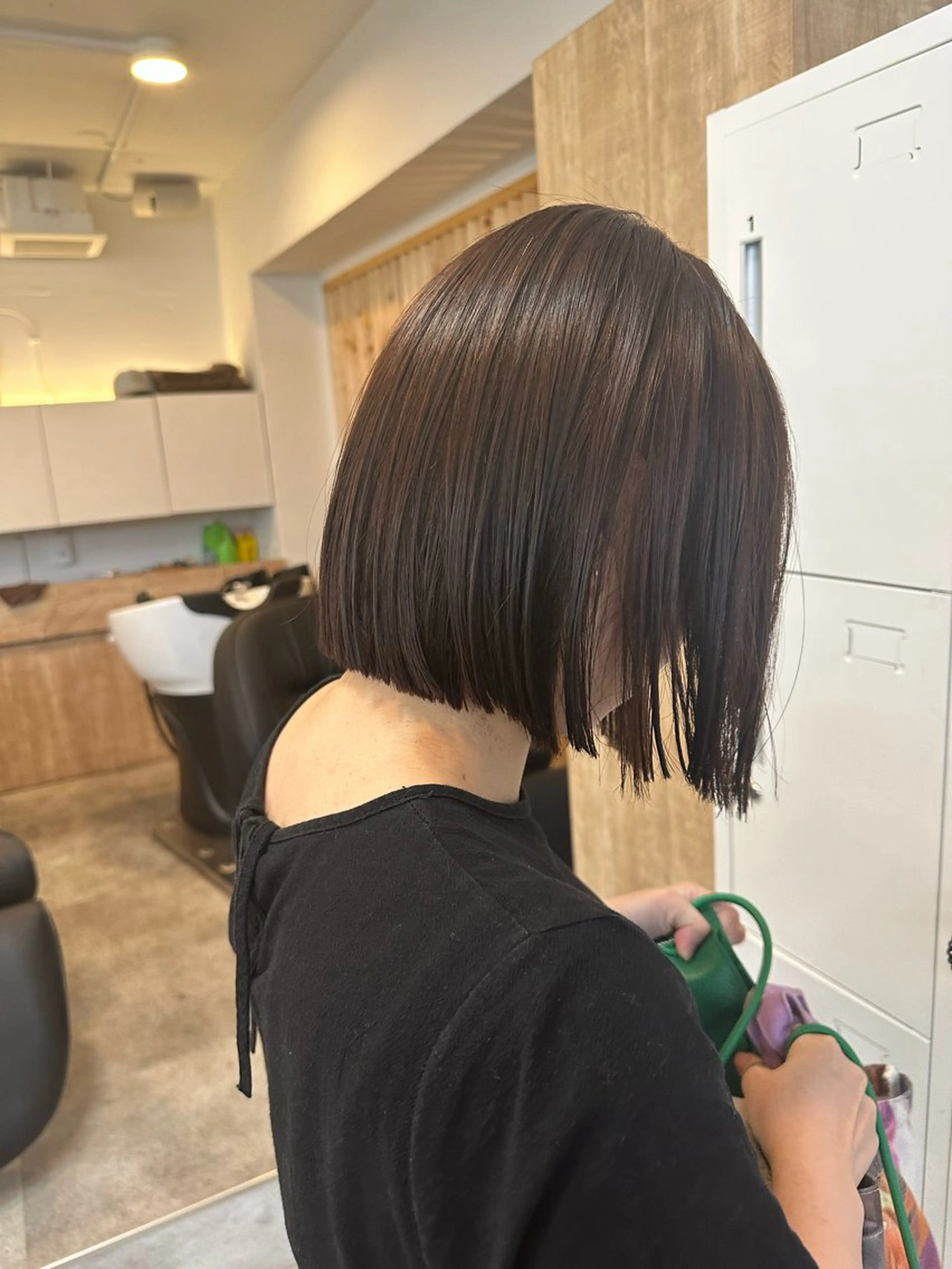 ミディアム カラー ✨顔まわりカット ✨渋谷人気No.1✨のヘアスタイル