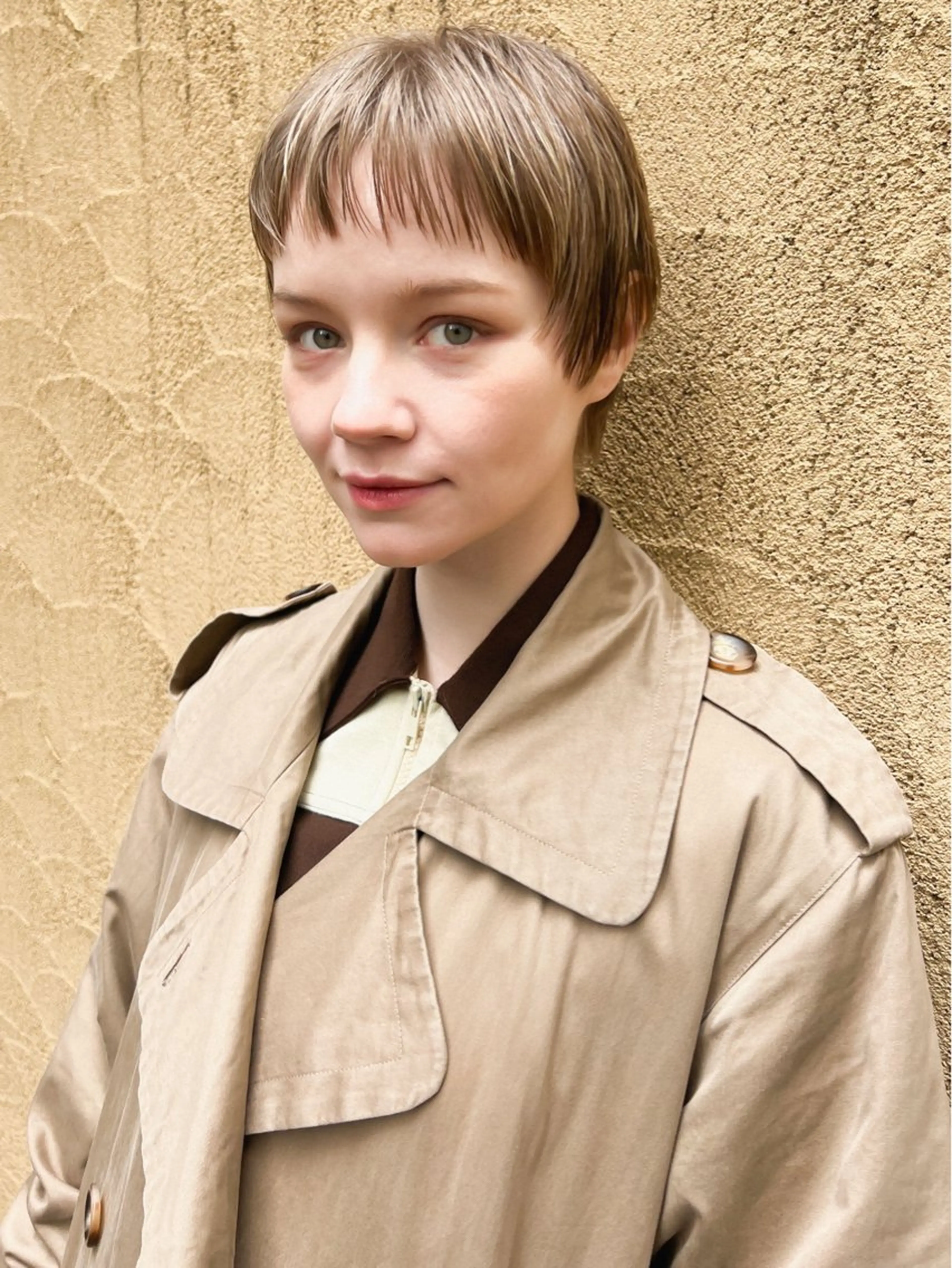 ショート ボブ レイヤーカット 似合わせカット ショートヘア カット ヘアカラー トリートメント 柳 裕介/ カミカリスマ/パーマのヘアスタイル