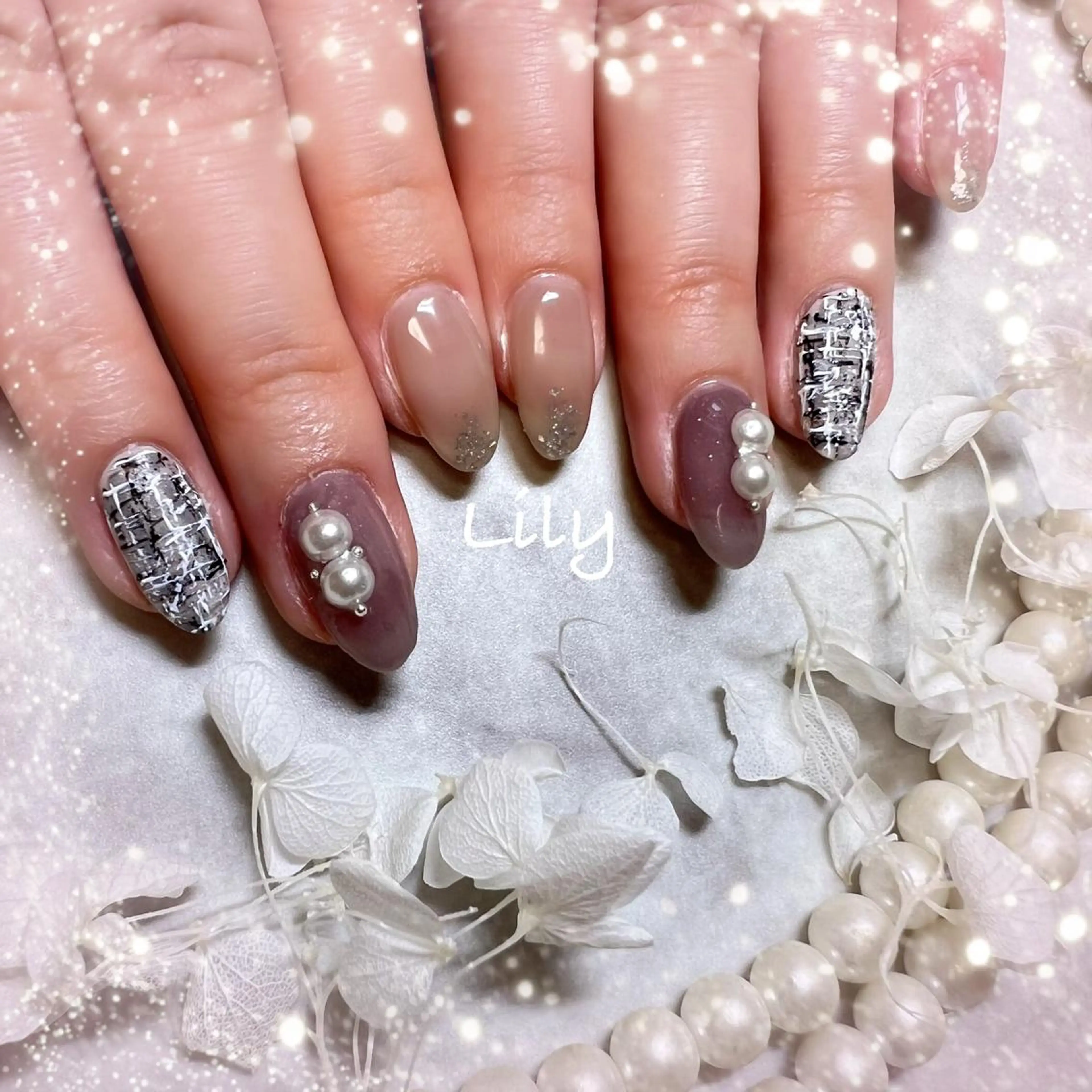 ネイル ハンドネイル Nailsalon Lilyのネイルデザイン