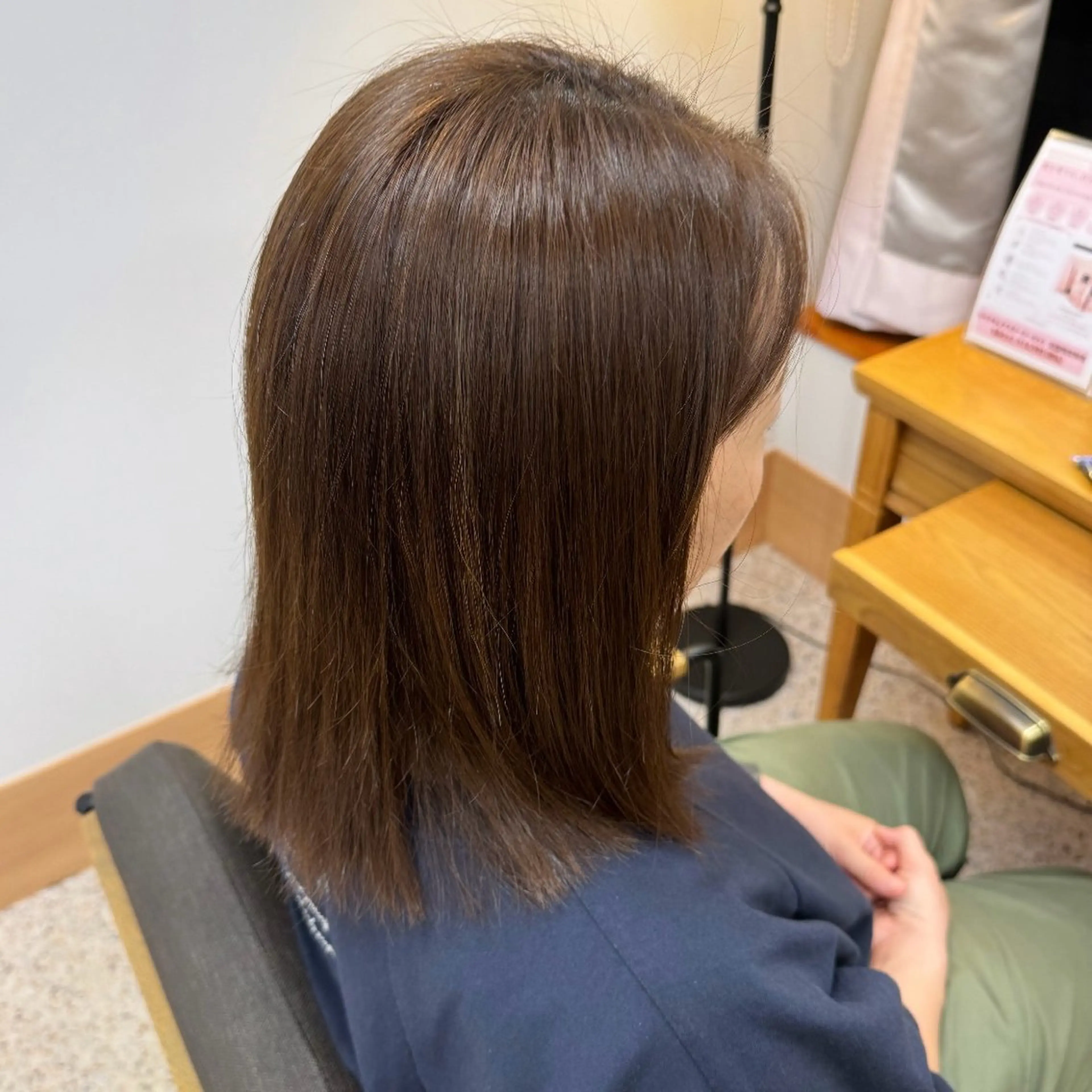 ミディアム カラー アオイ/透明感カラー レイヤー🌙のヘアスタイル