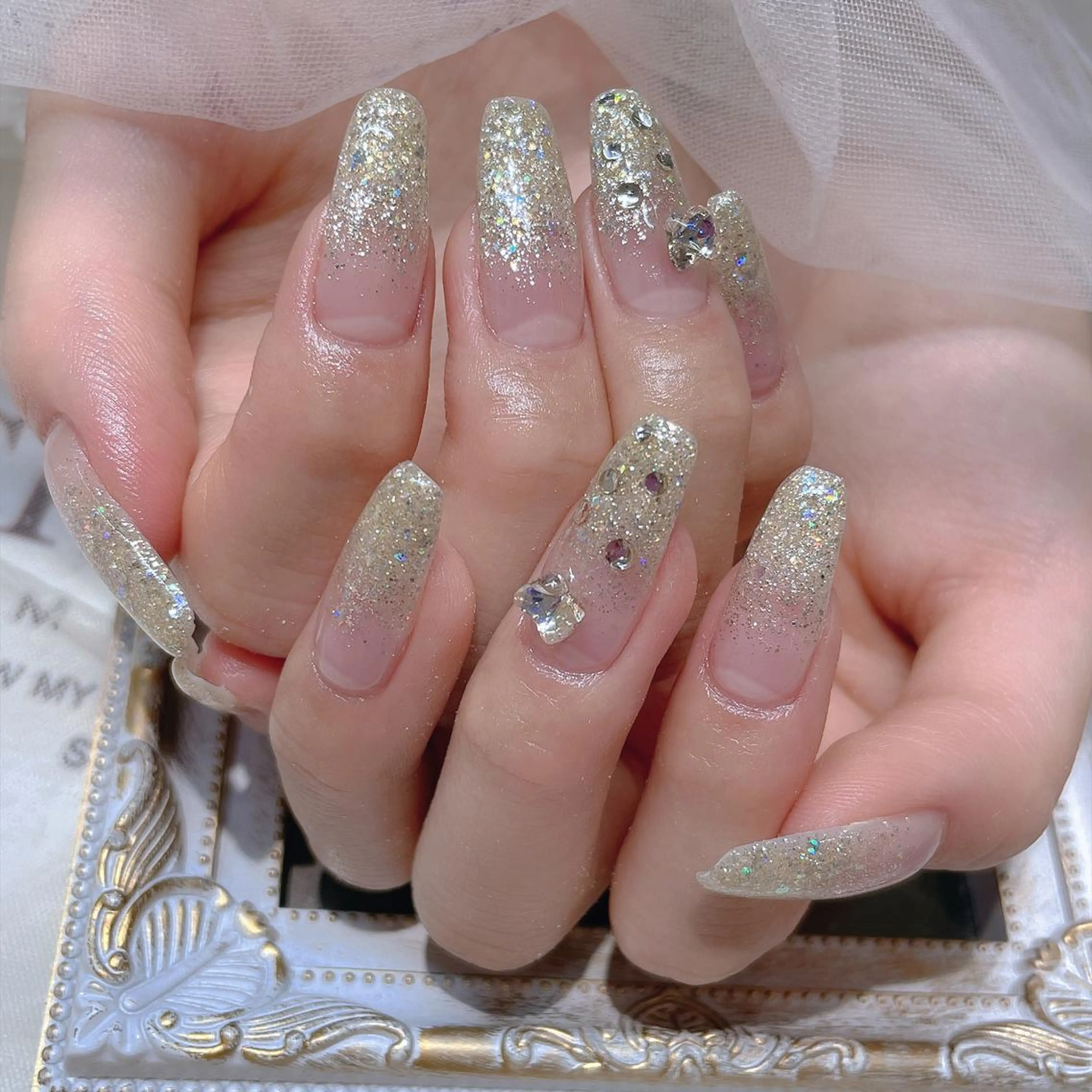 ネイル 長さだし専門店 M2　rikaのネイルデザイン