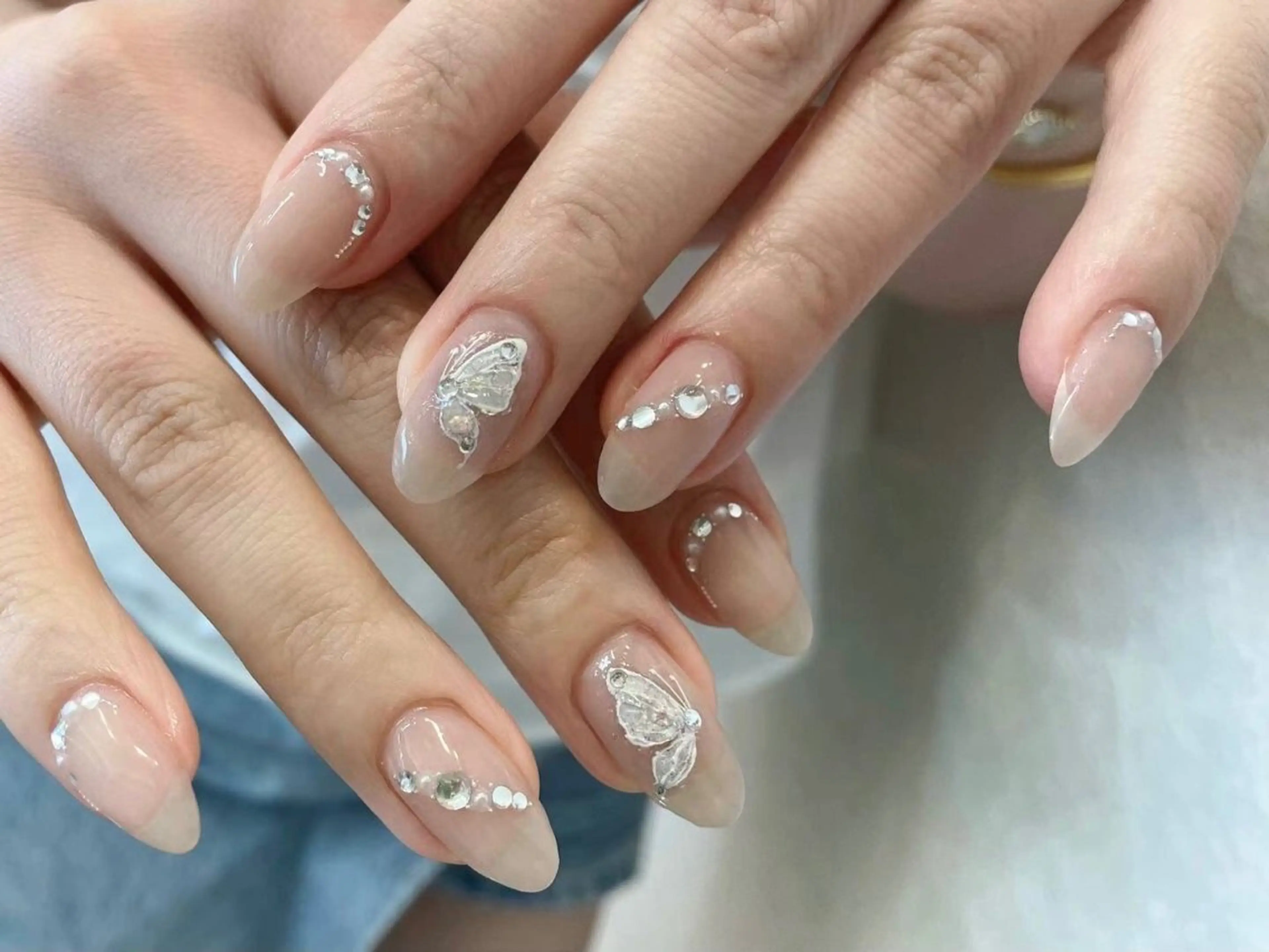 ネイル アートネイル フラワーネイル フットネイル ジェルネイル マグネットネイル Babarla　Nail　Salon所属・babarla Nailのネイルデザイン