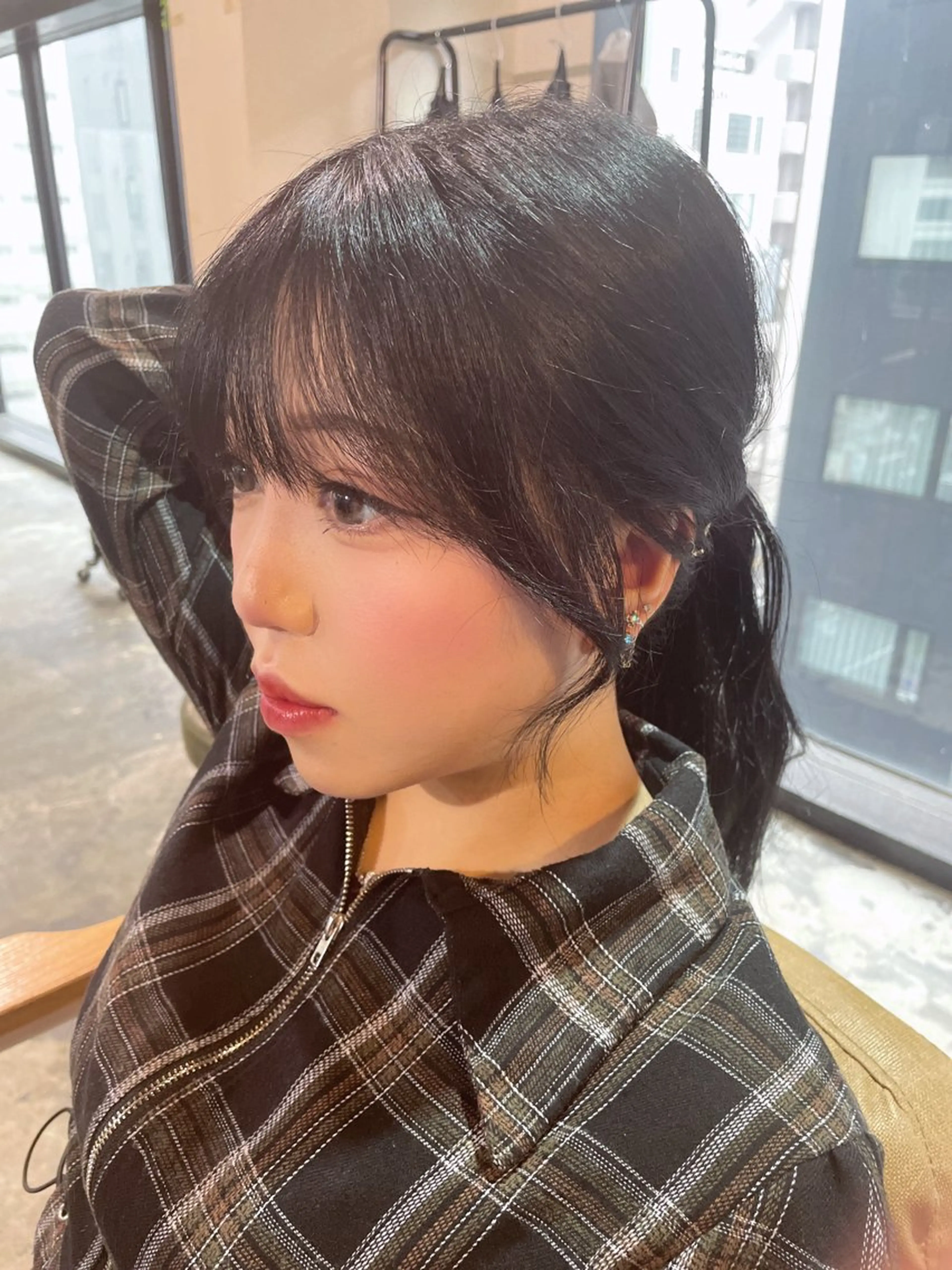 カラー La fith hair ray 札幌店所属・顔まわり/W カラー/リョウのヘアスタイル