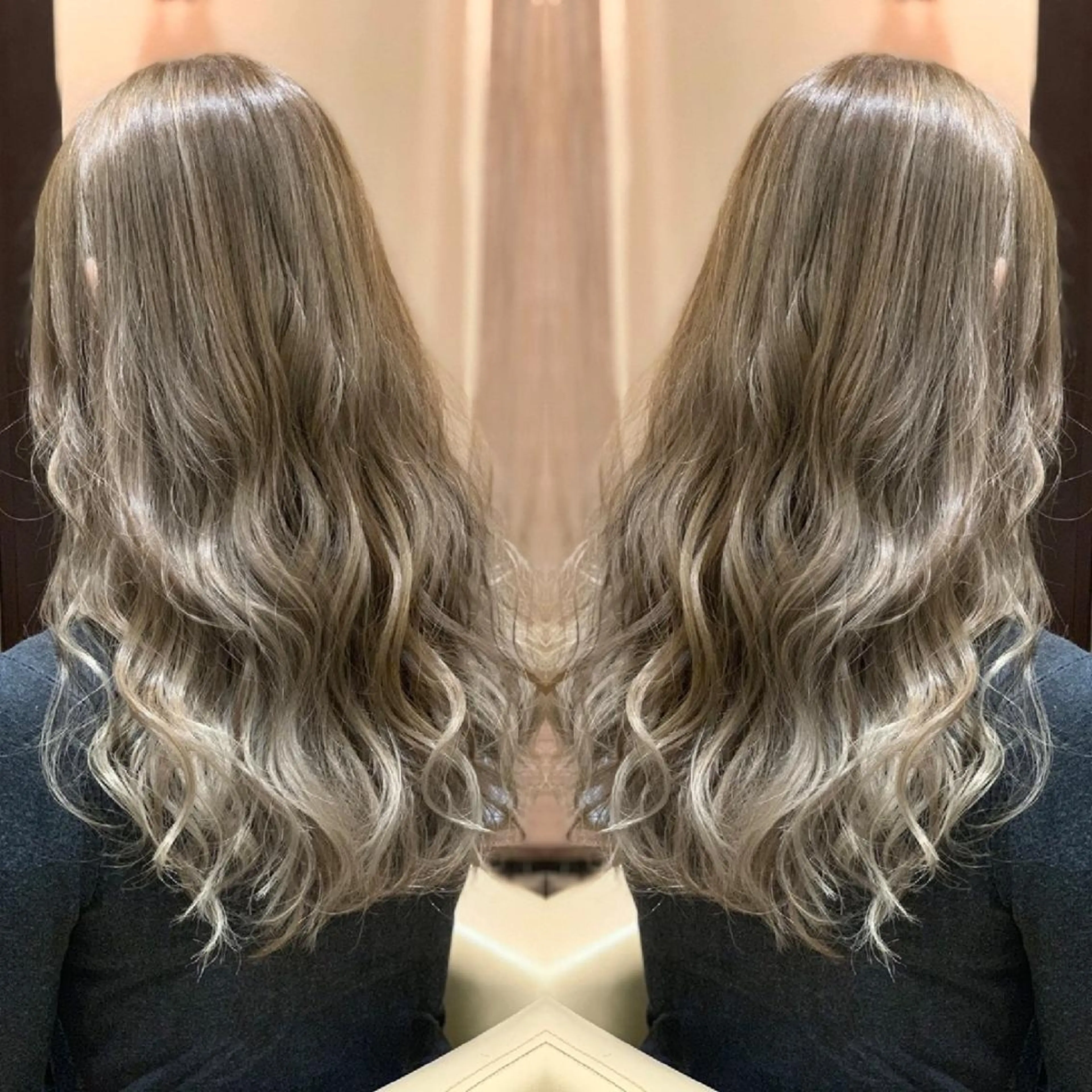 ロング カラー Luxian所属・辻 竜也　のヘアスタイル