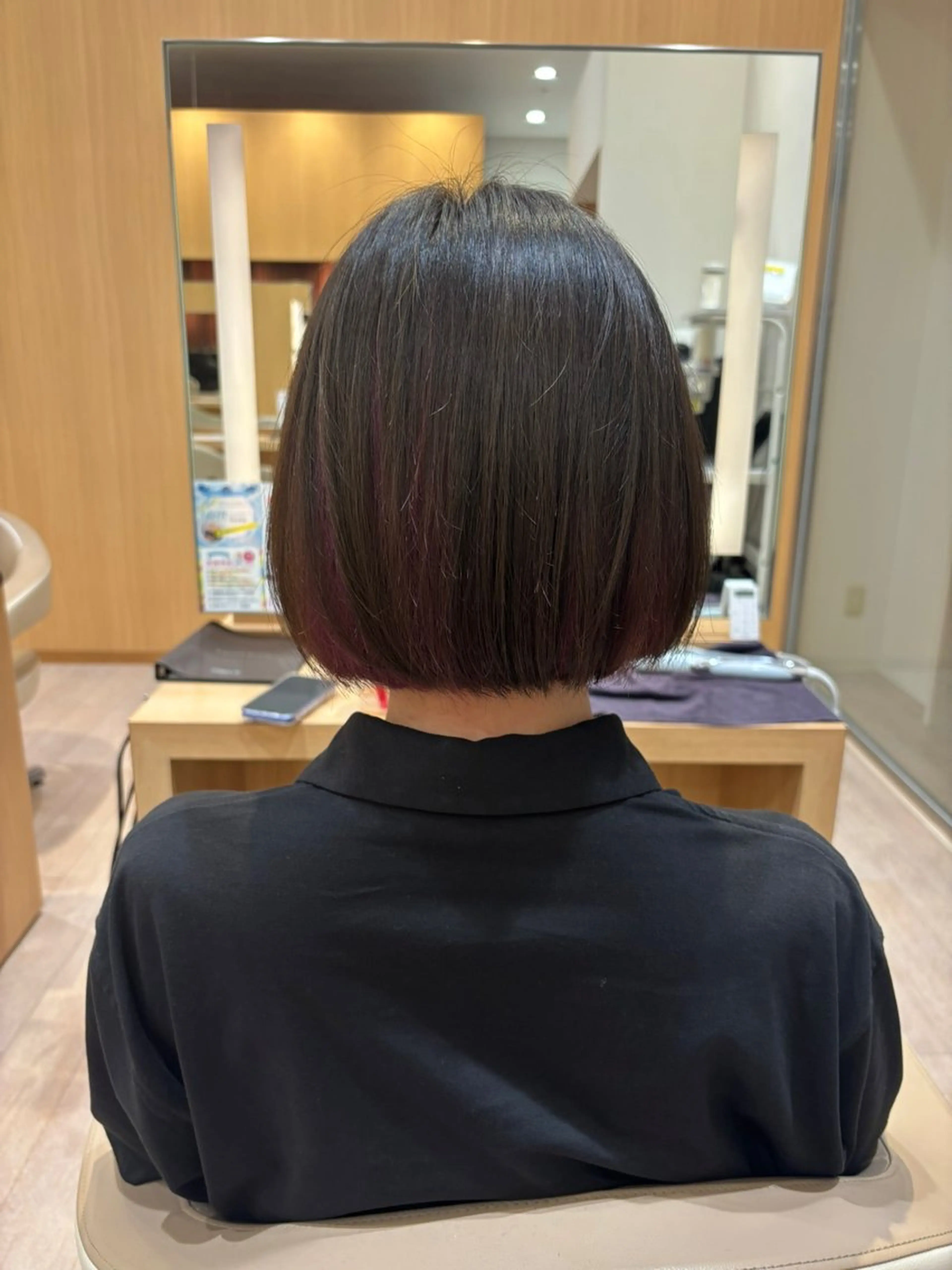 ボブカットの写真