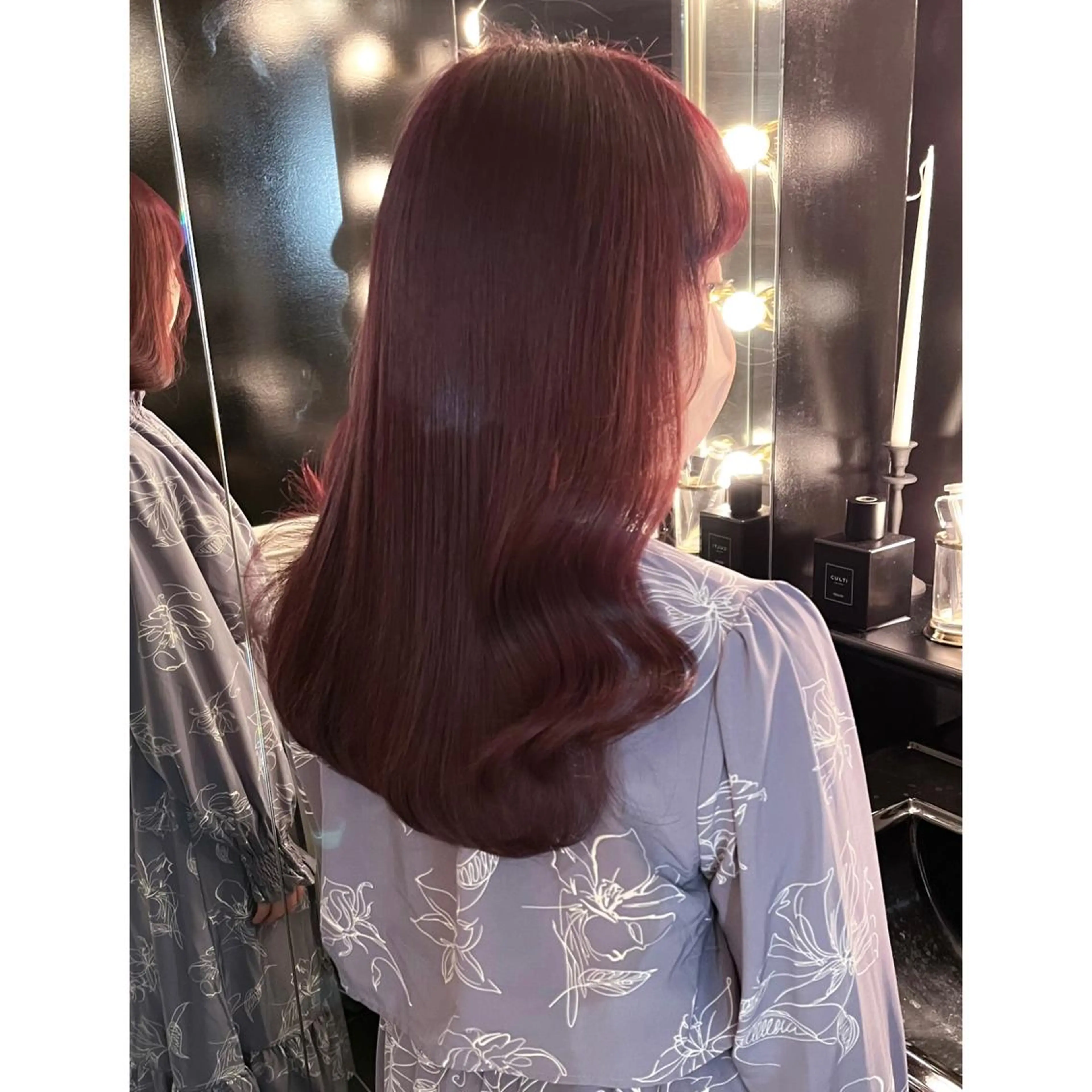 ロング カラー ブリーチ ヘアカラー LOTTA CUCCI所属・miyu /トレンド カラー×艶髪のヘアスタイル